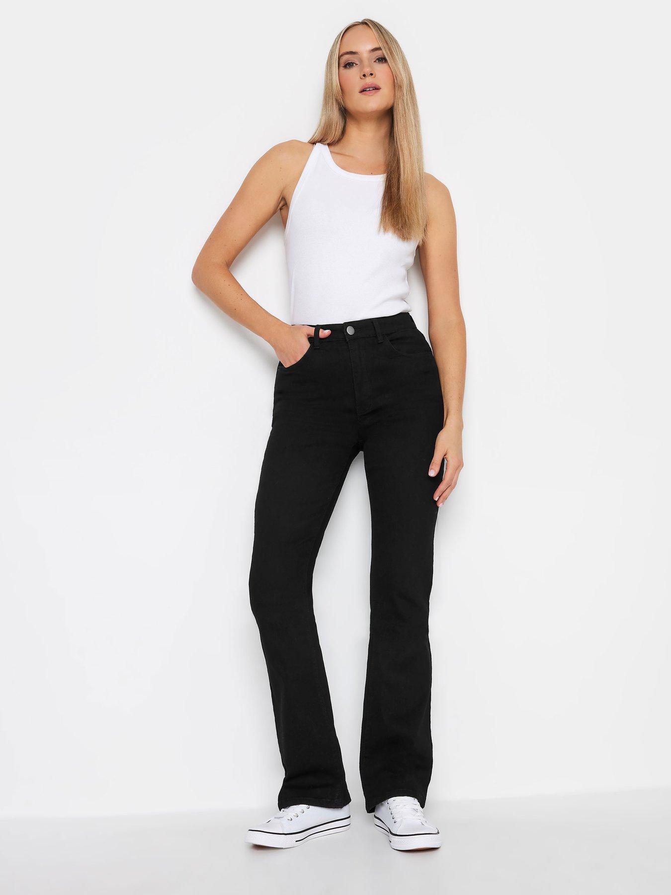  image of long-tall-sally-bootcut-jean-black