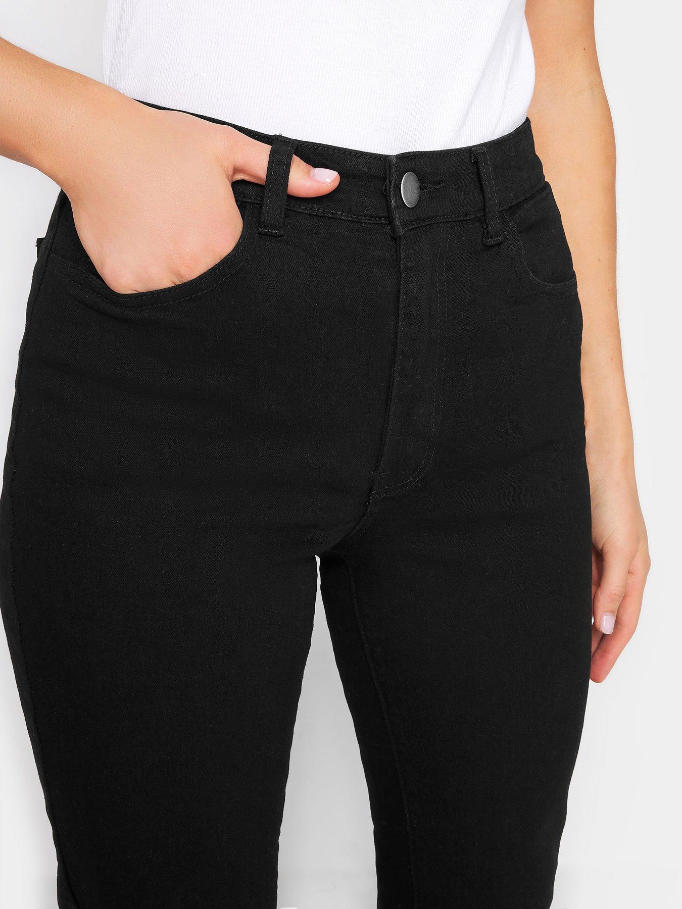  image of long-tall-sally-bootcut-jean-black