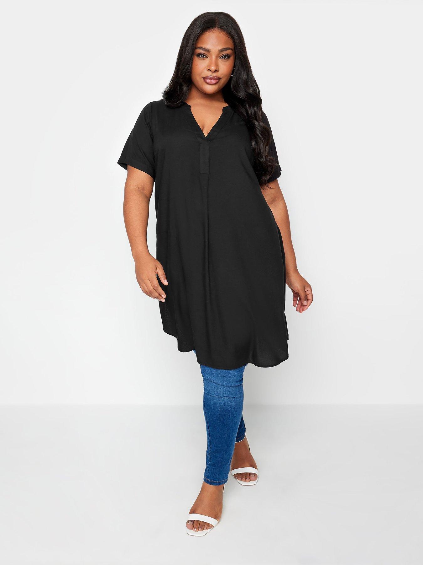 undefined Tunic Dress - Black