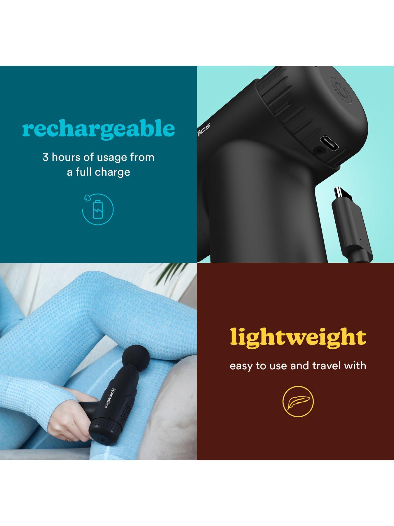 battery operated vibrating massager HoMedics Shiatsu & Air Foot Massager with Heat main image 1