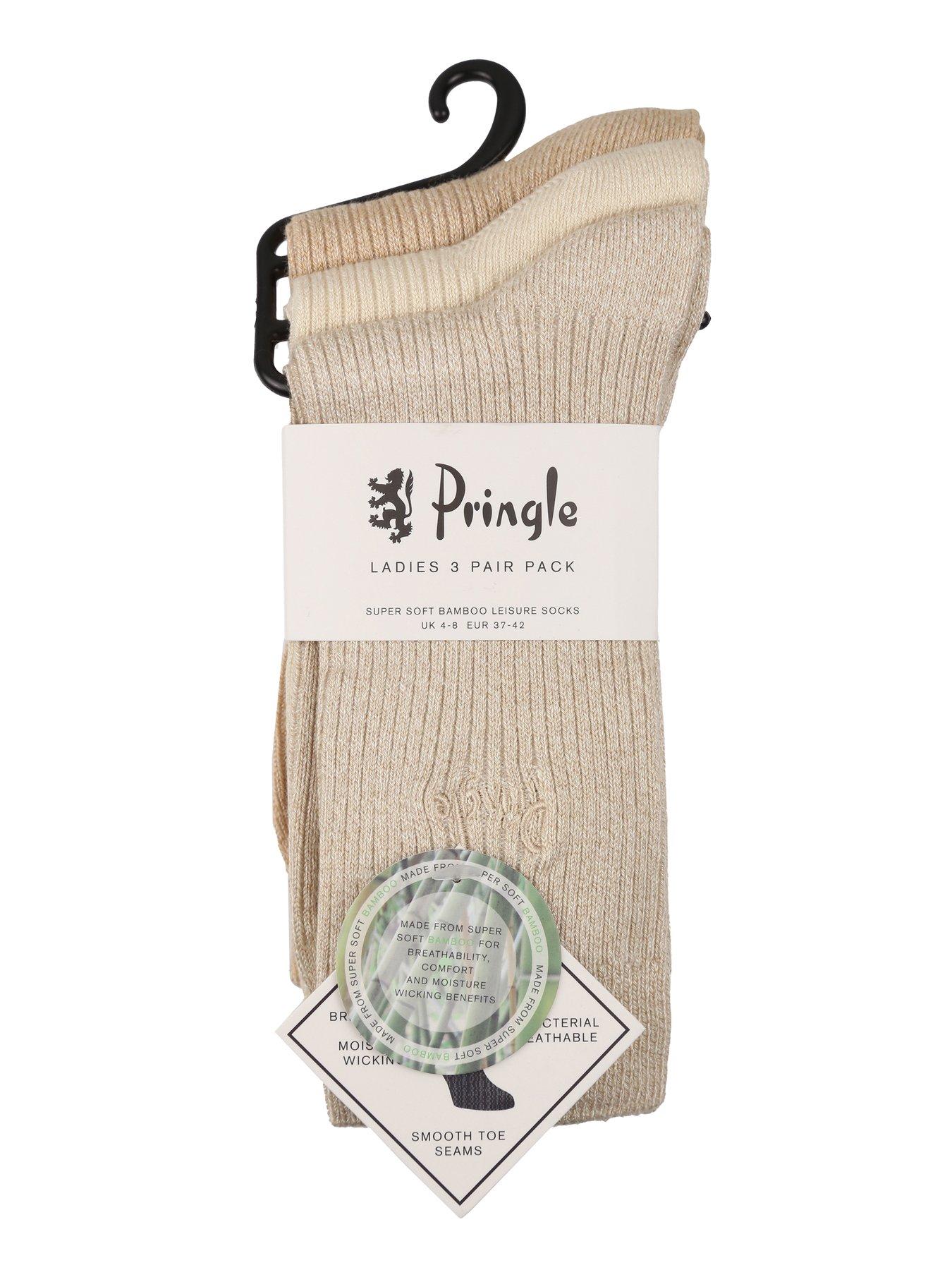  image of pringle-bamboo-leisure-sock-beige