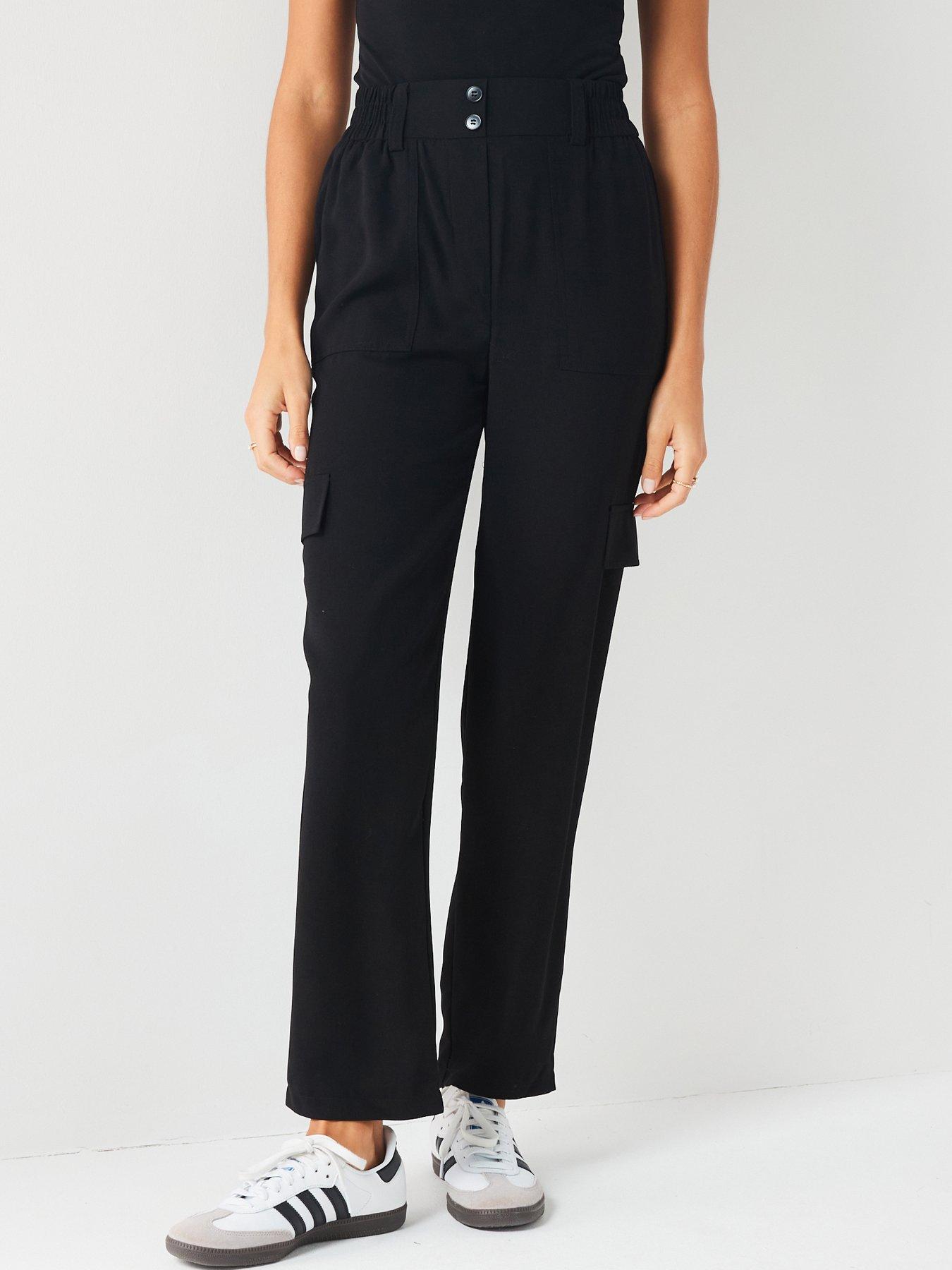 Everyday Ponte Slim Leg Trouser - Black