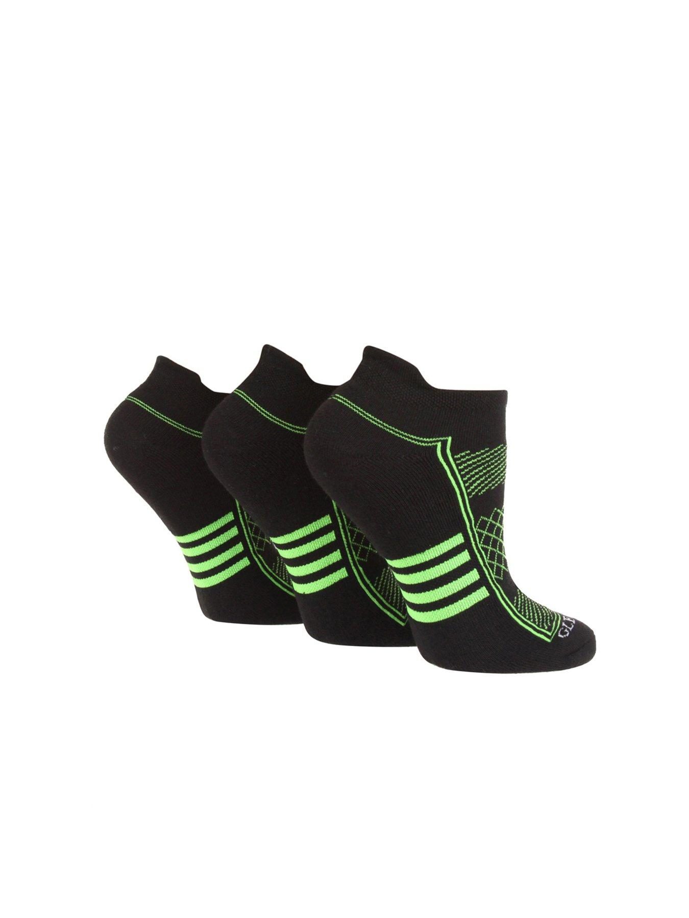 glenmuir-classic-cushioned-bamboo-trainer-socks-black