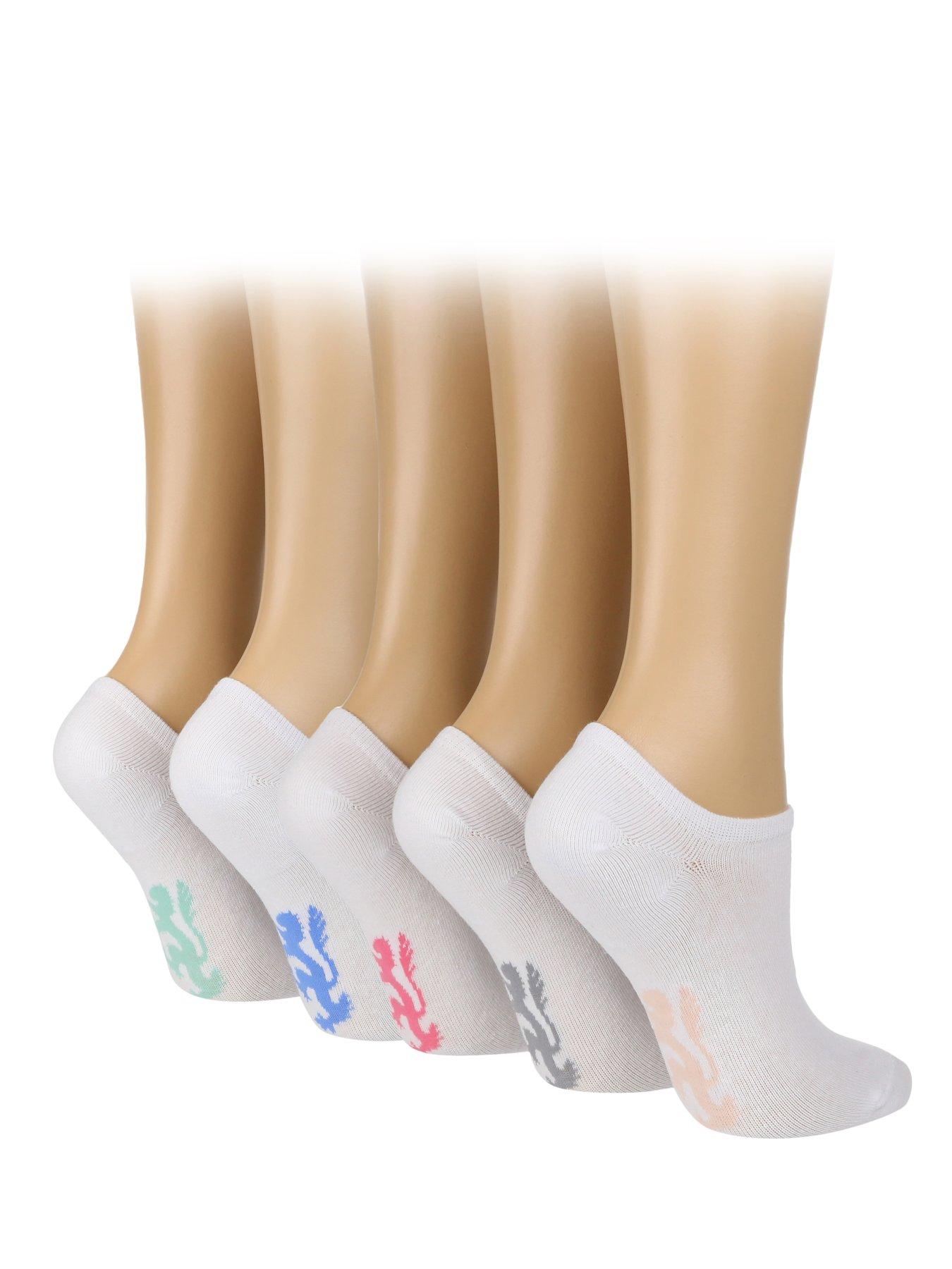 5pk Cotton Rich Ballerina Socks