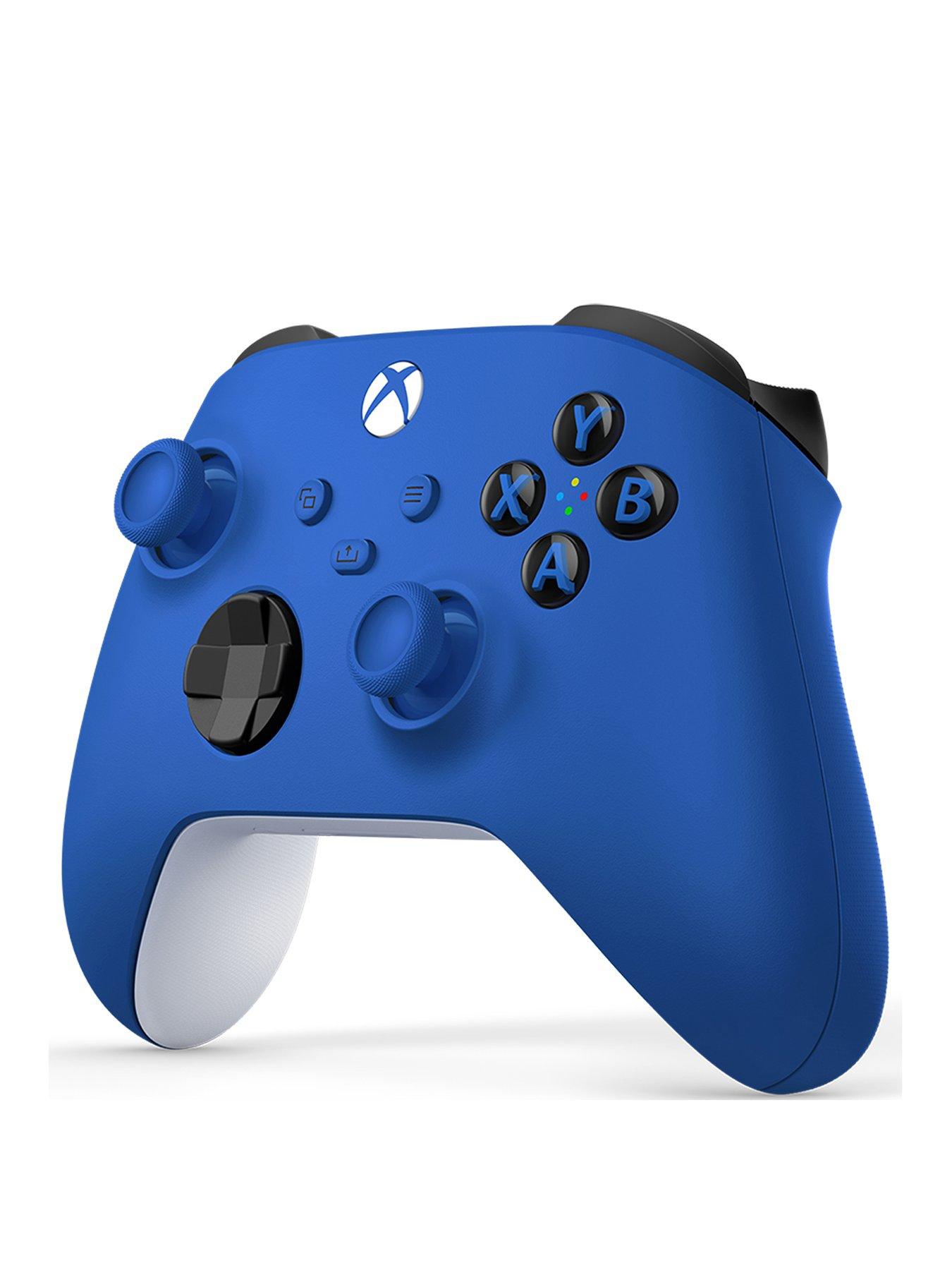 Image 2 of 8 of Xbox Wireless Controller - Shock Blue for Xbox Series X|S, Xbox One, and Windows Devices