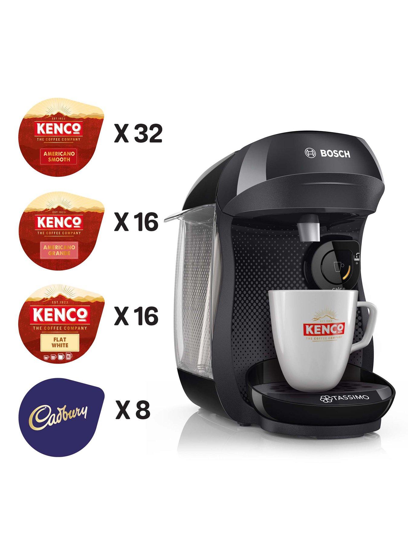 Tassimo Happy Pod Coffee Machine TAS1002GB7 Kenco/Cadbury Drinks