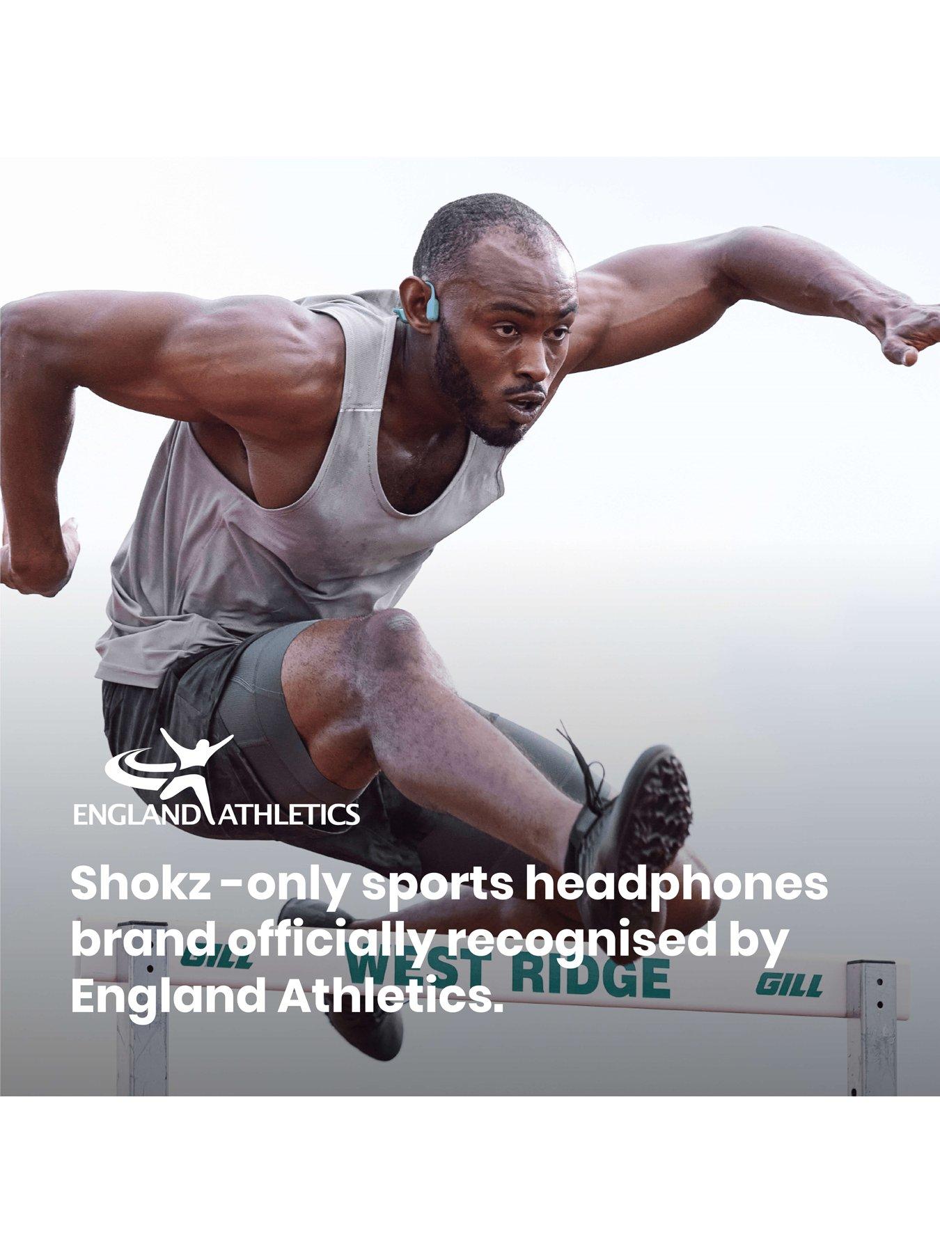  image of shokz-openrun-pro-blue-bone-conduction-headset