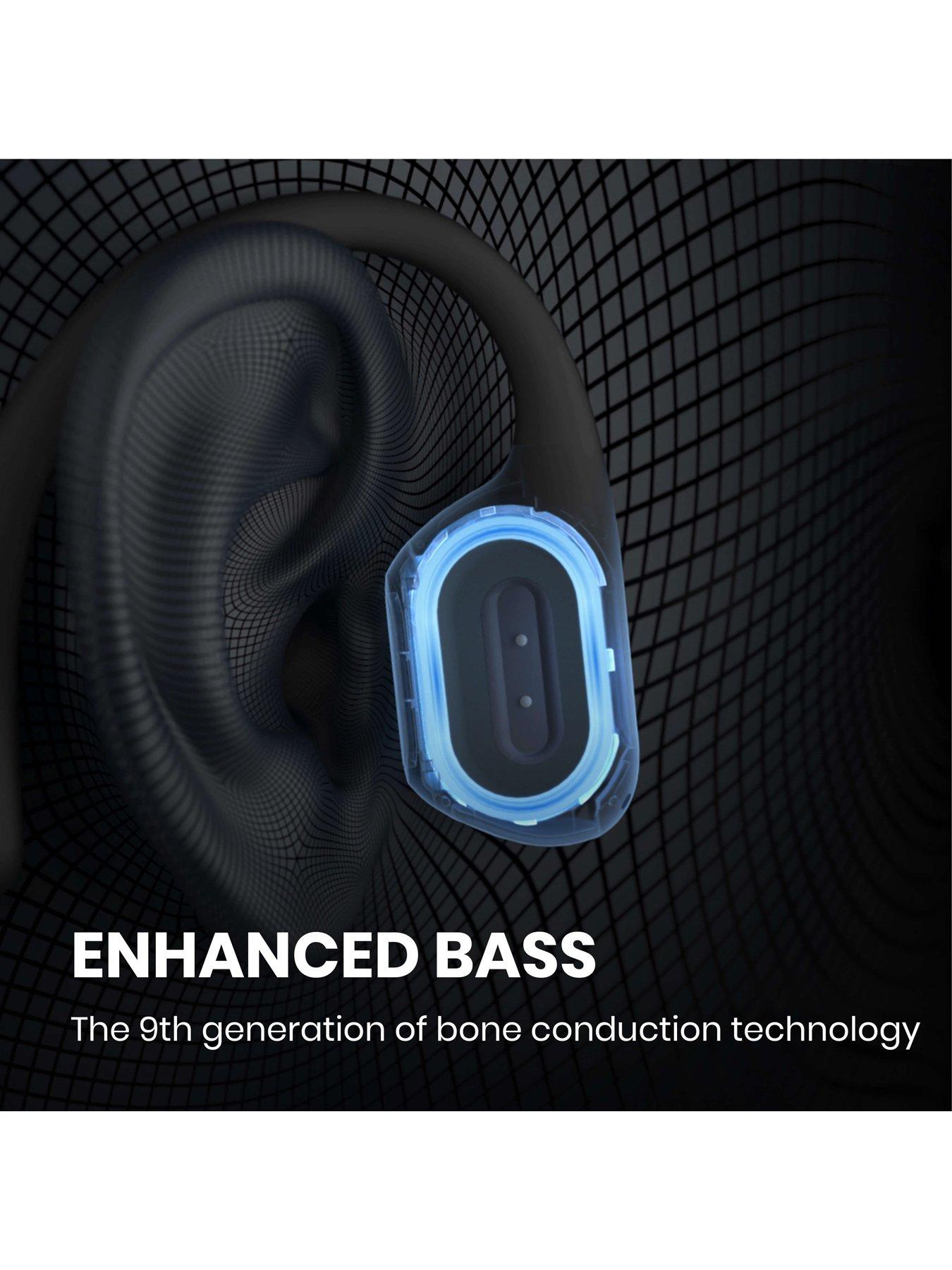  image of shokz-openrun-pro-blue-bone-conduction-headset
