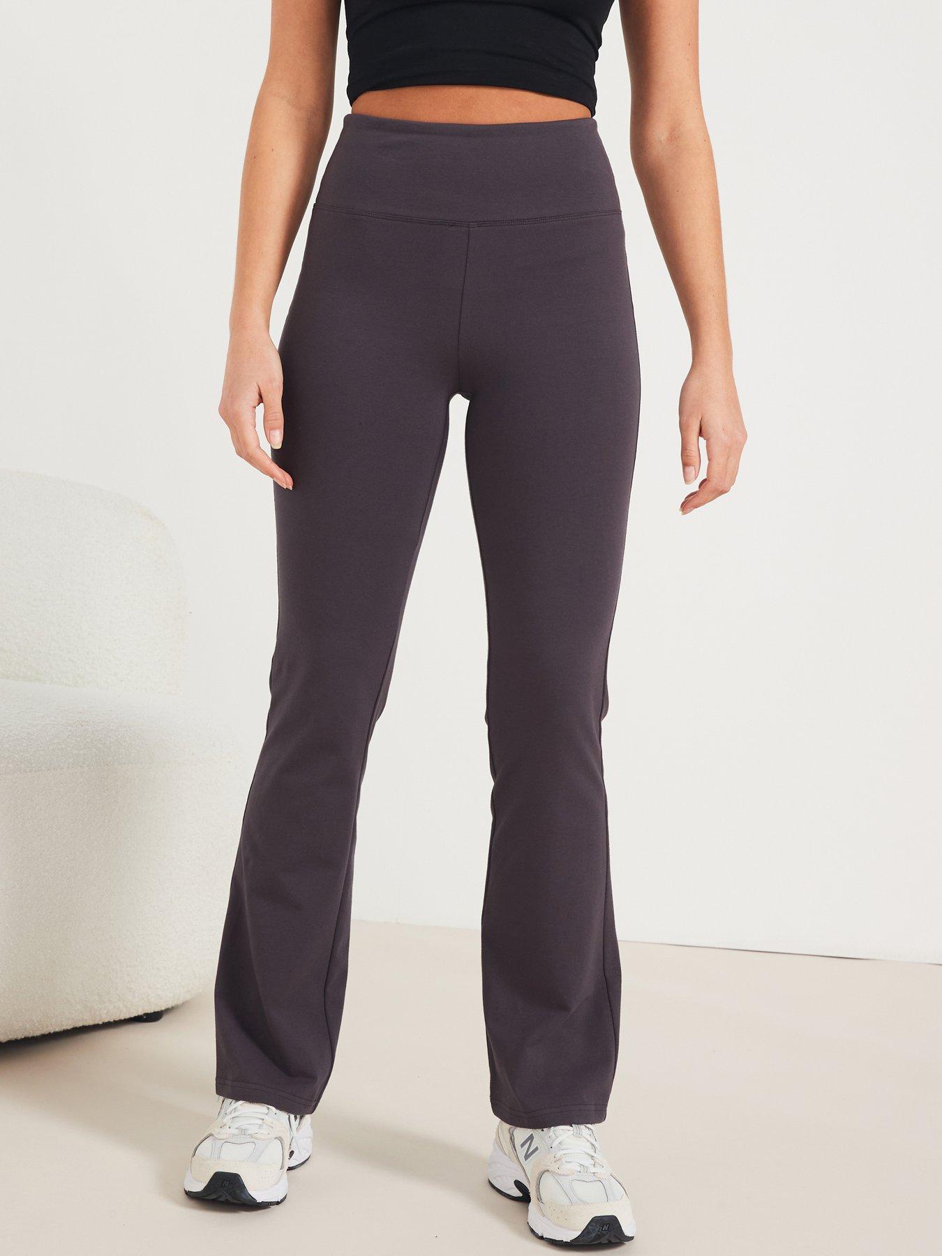 undefined Confident Curve Kickflare Yoga Pant - Charcoal