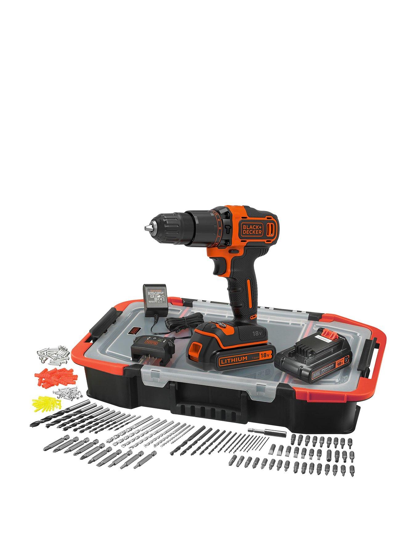 18V 2G Drill Driver + 400mA Charger + 2 Batteries + Kitbox