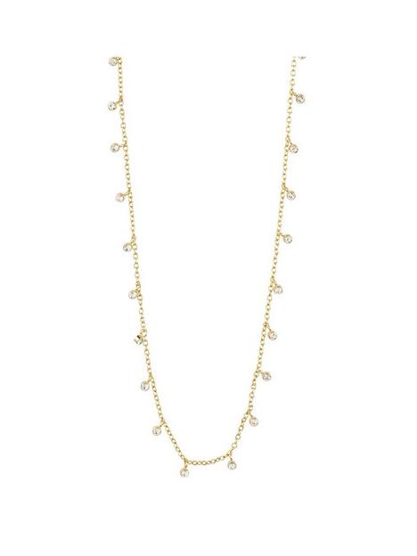 pilgrim-maja-crystal-multi-drops-necklace-gold-plated