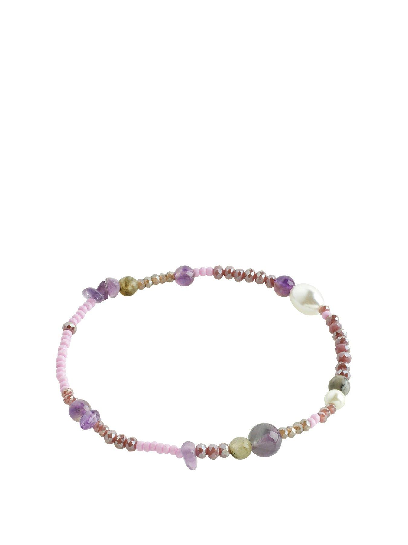  image of pilgrim-indiana-bracelet-purple