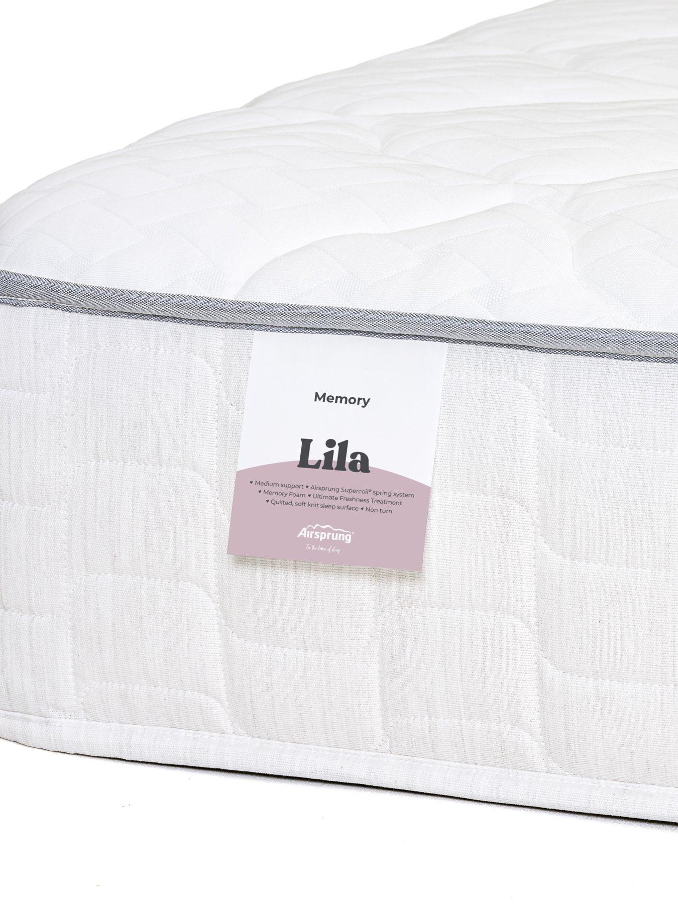  image of airsprung-lila-memory-mattress