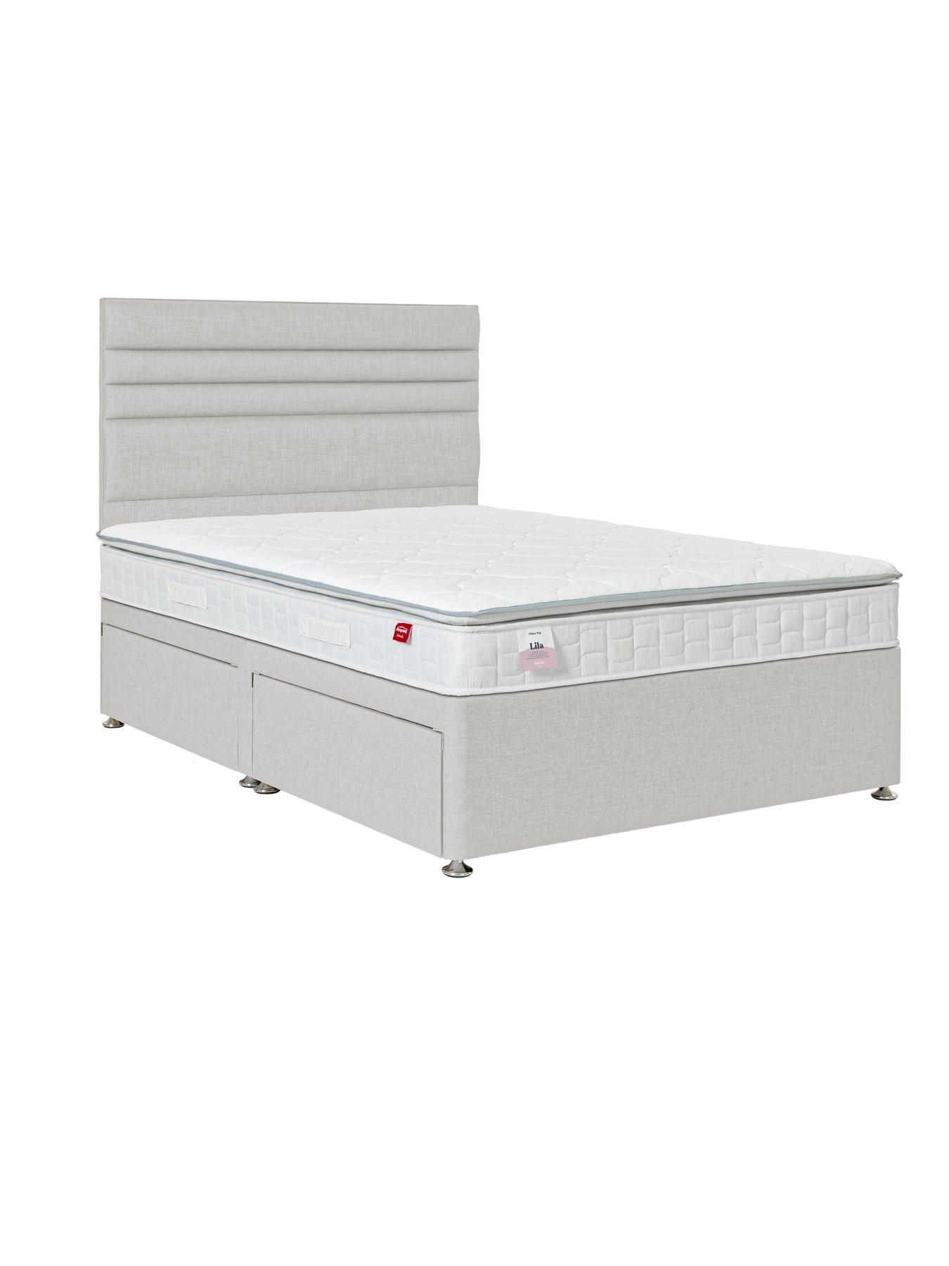  image of airsprung-lila-pillowtop-divan