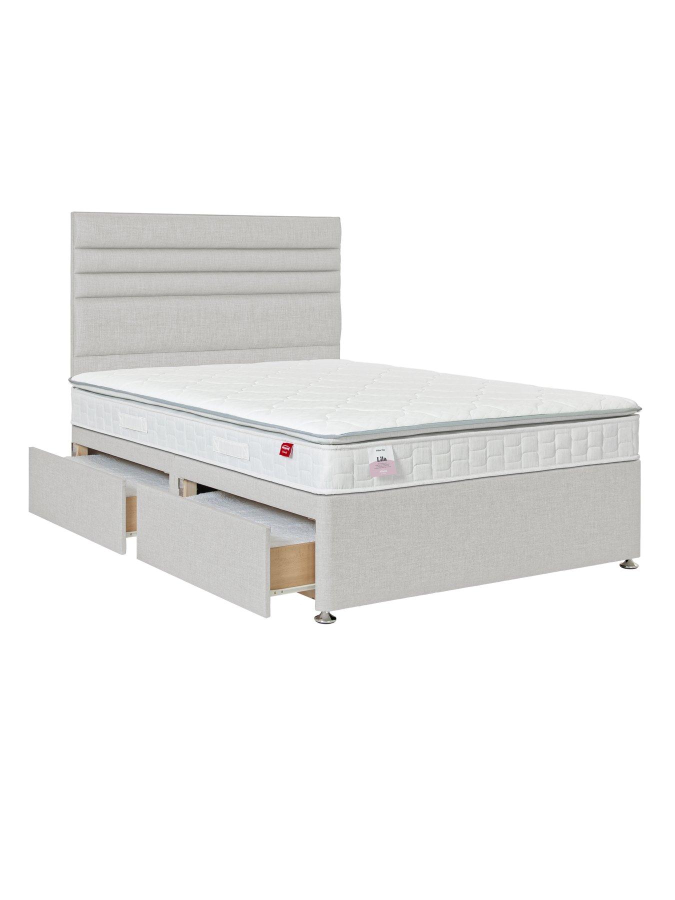  image of airsprung-lila-pillowtop-divan