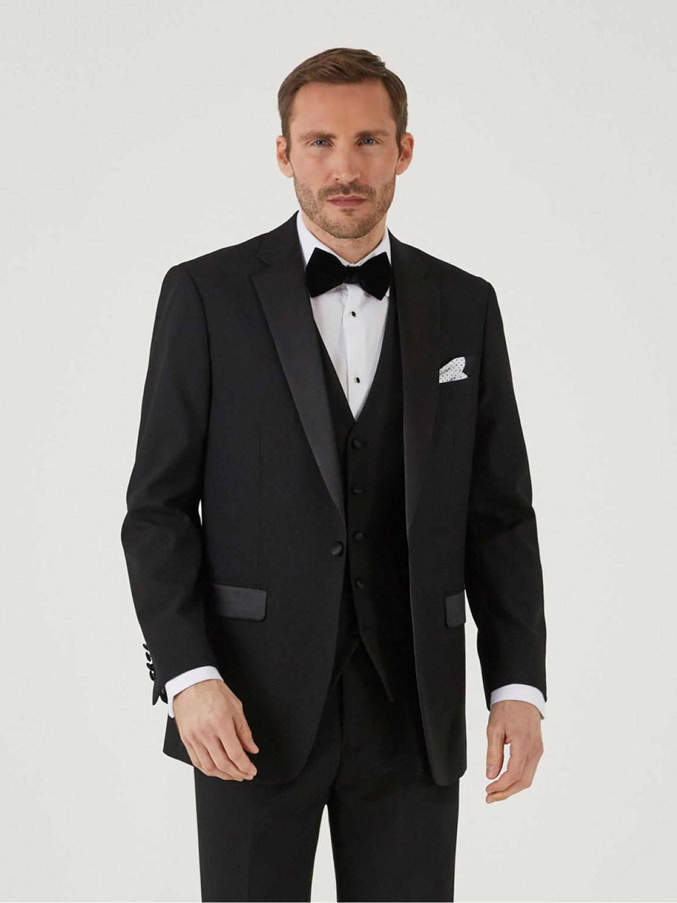 Skopes Cavendish Classic Tuxedo Jacket - Black | littlewoods.com