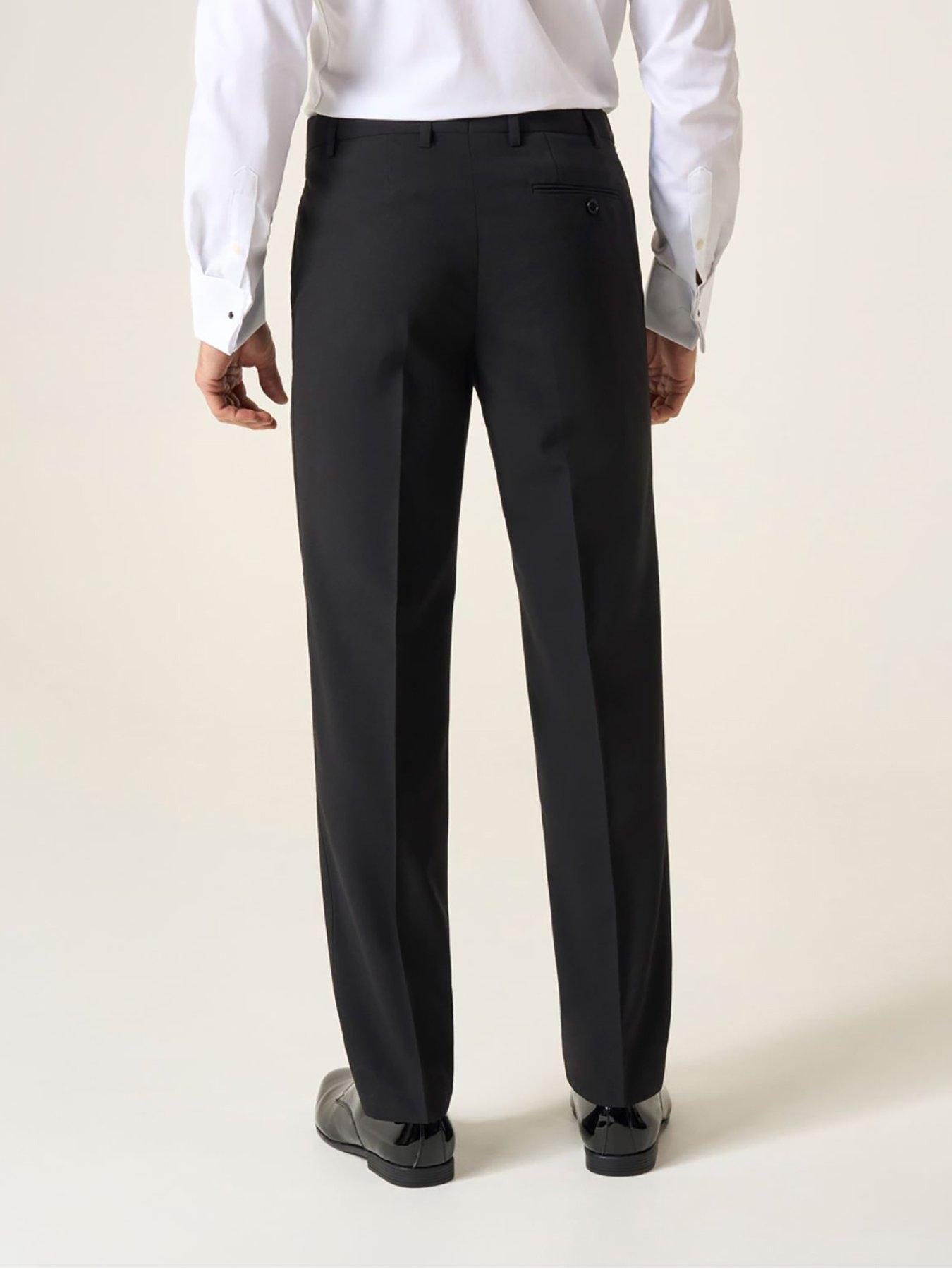 Image 2 of 3 of Skopes Cavendish Classic Tuxedo Trousers - Black