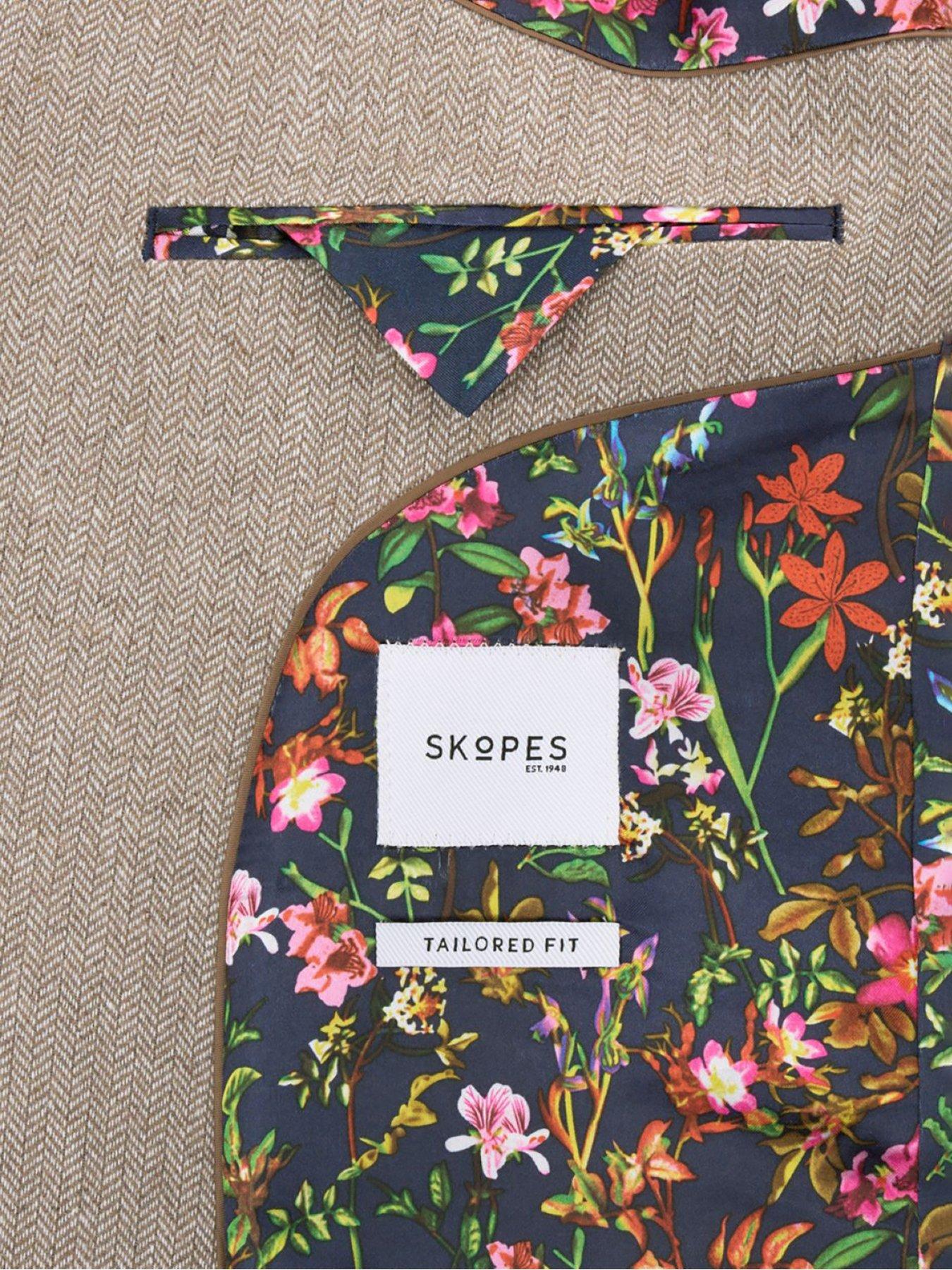  image of skopes-jude-tailored-jacket-light-grey