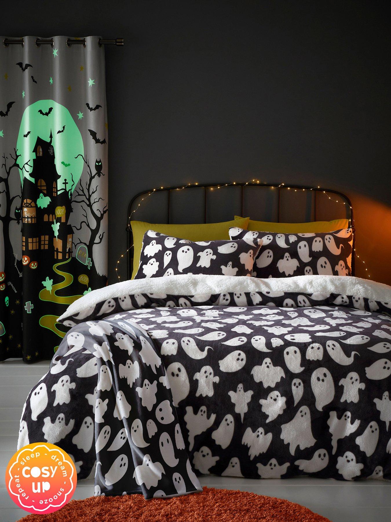 Bedlam Spooky Ghosts Halloween Duvet Set