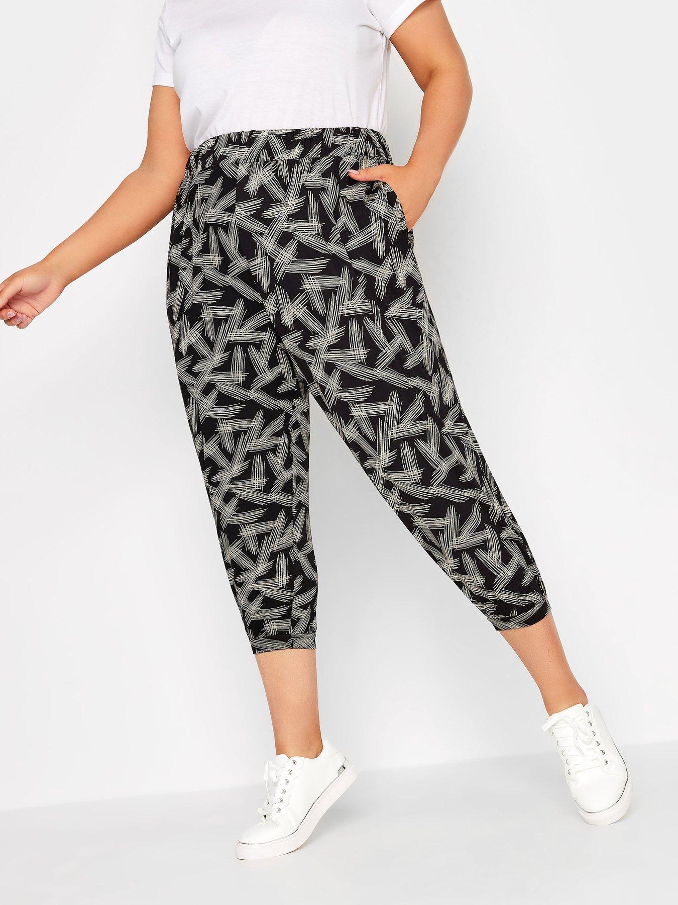 Jersey cropped online joggers