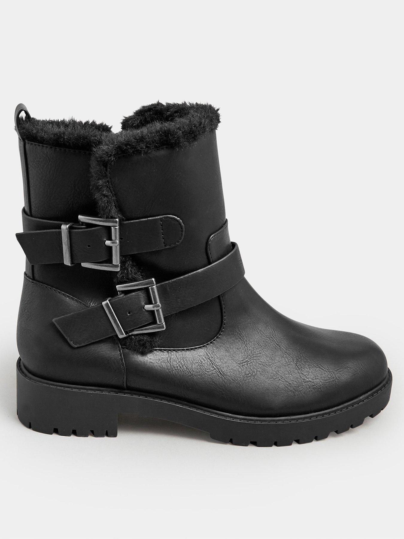 Biker boots discount ladies sale