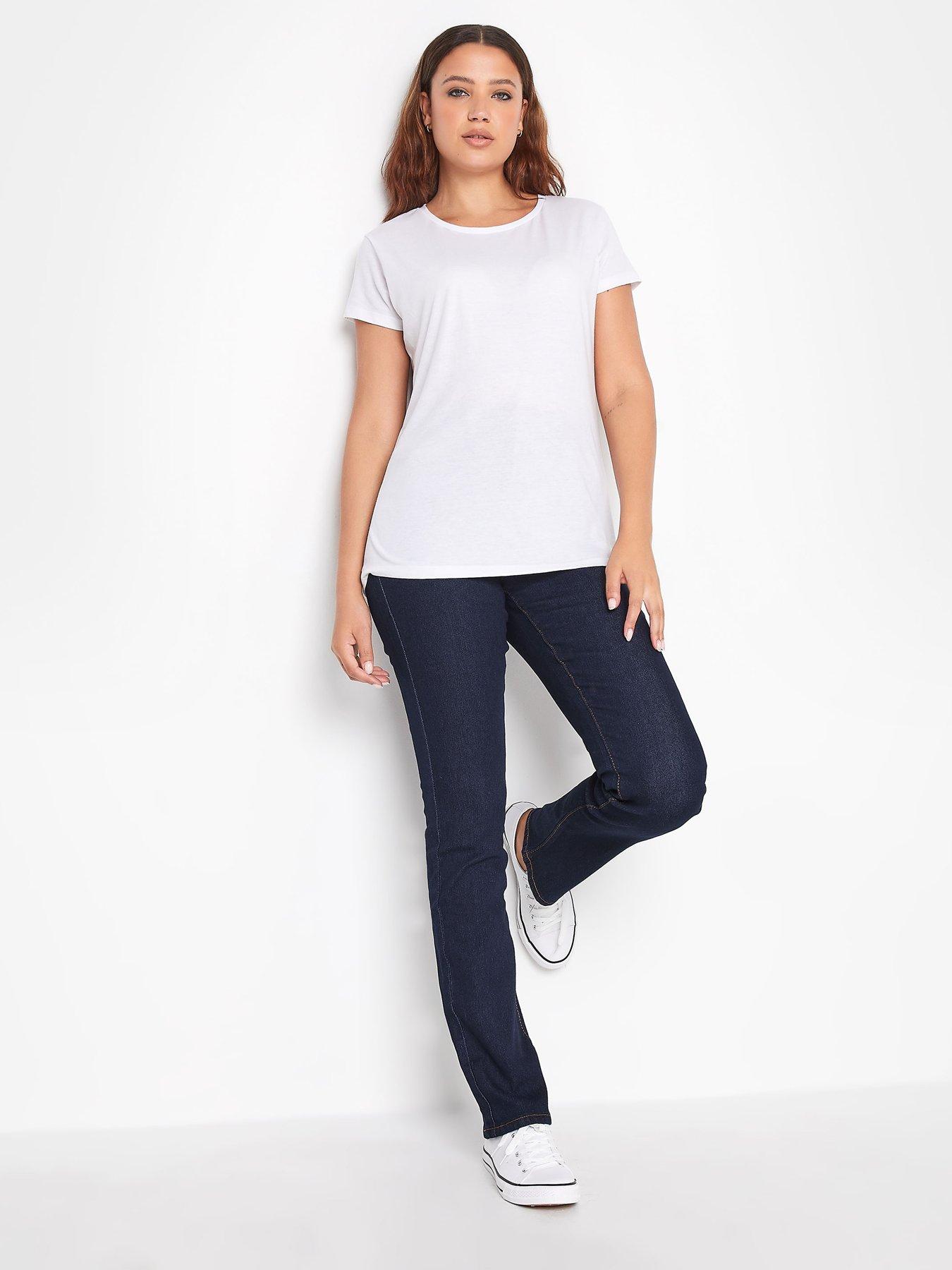  image of long-tall-sally-indigo-straight-leg-jean-36