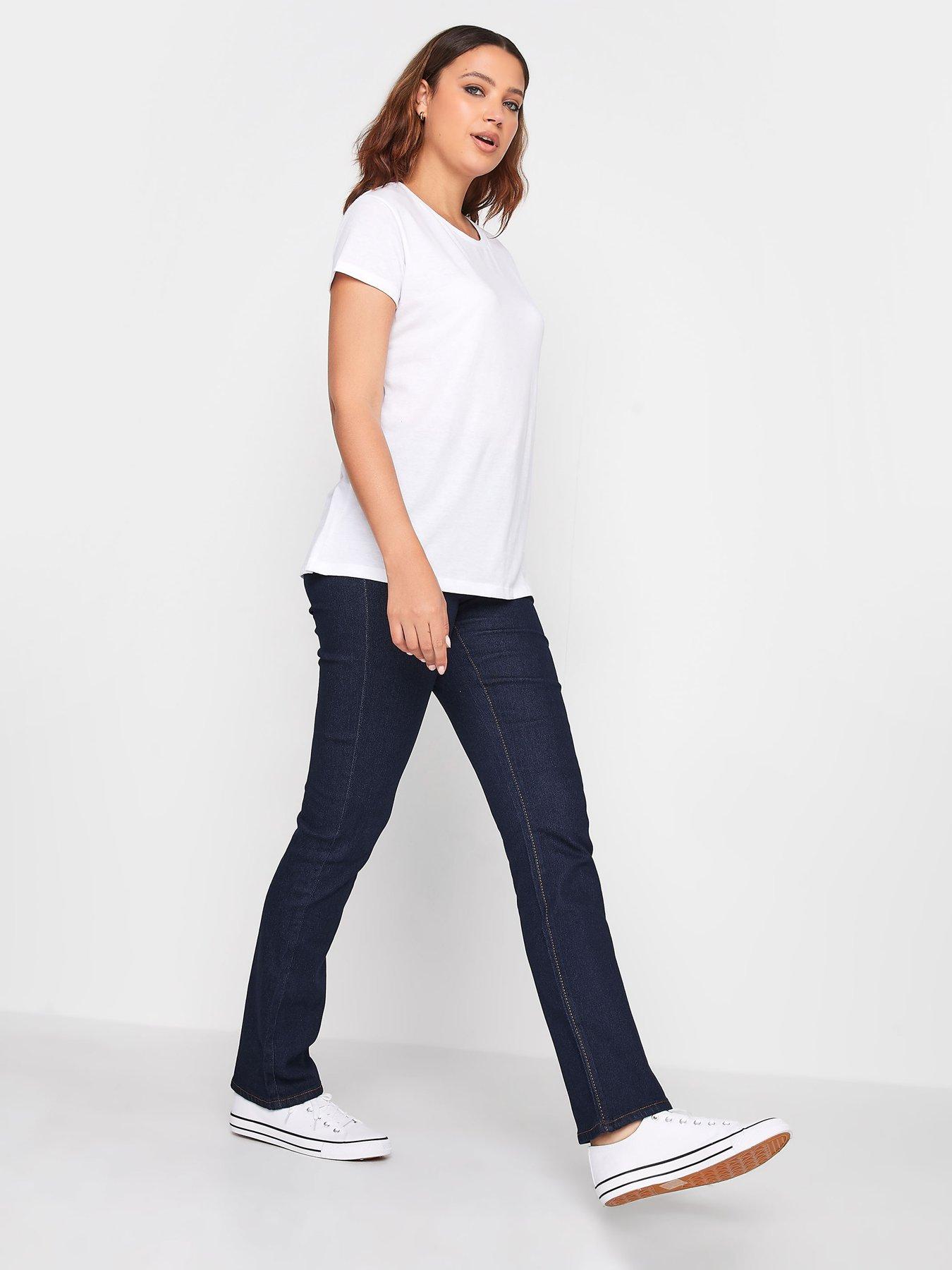  image of long-tall-sally-indigo-straight-leg-jean-36