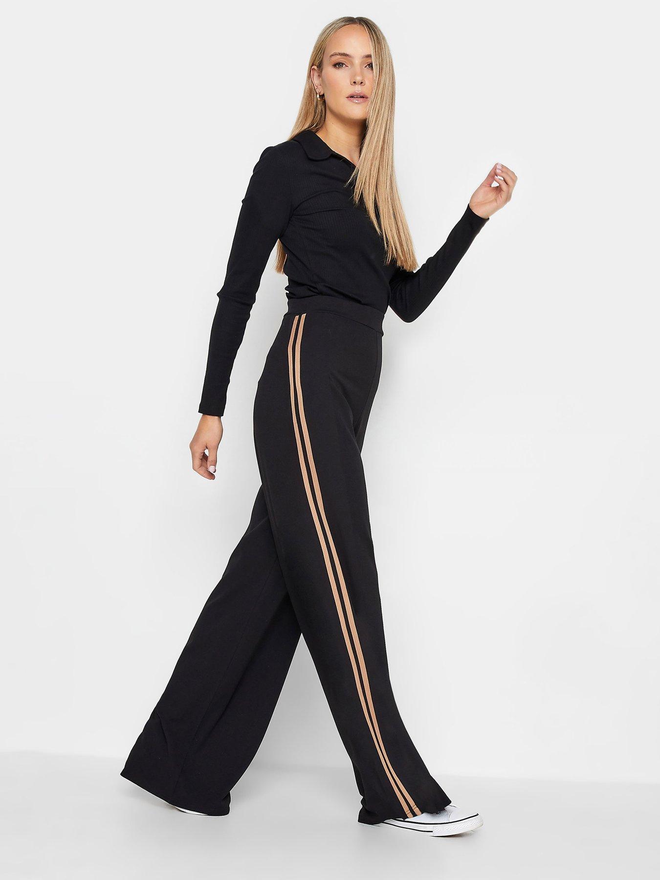 Black side 2025 stripe trouser