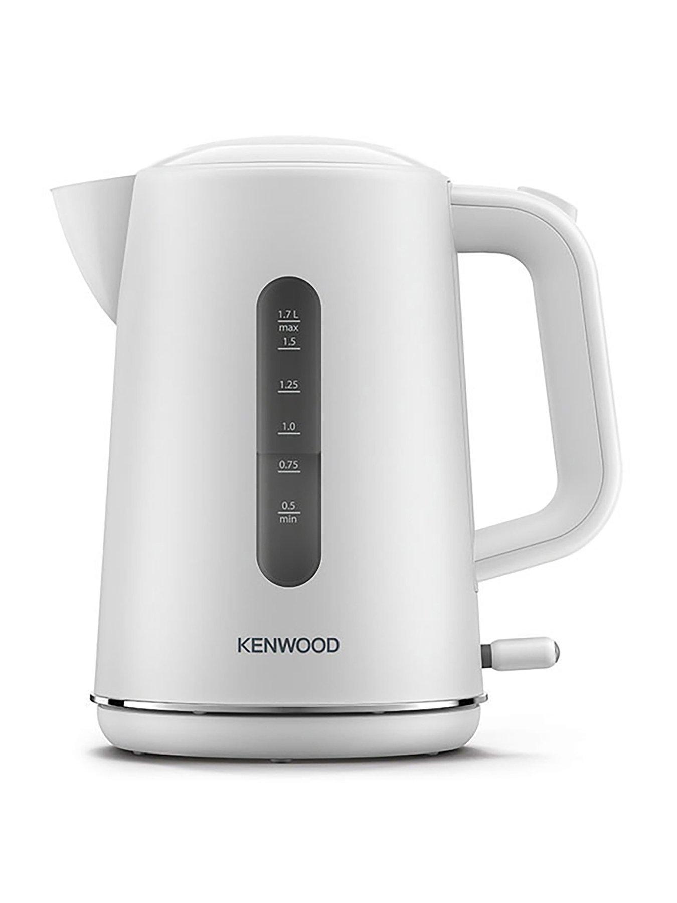 Smeg KLF03SSUK 50's Style Jug Kettle, Soft Opening, 360 Swivel Base,  Anti-Slip Feet, 300W, 1.7L