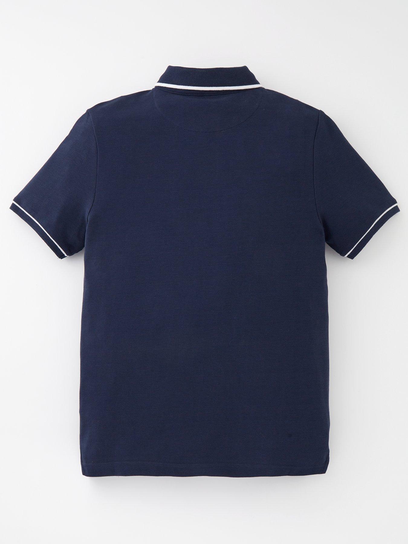 Image 2 of 4 of Everyday Boys Navy Short Sleeve&nbsp;Polo - Navy