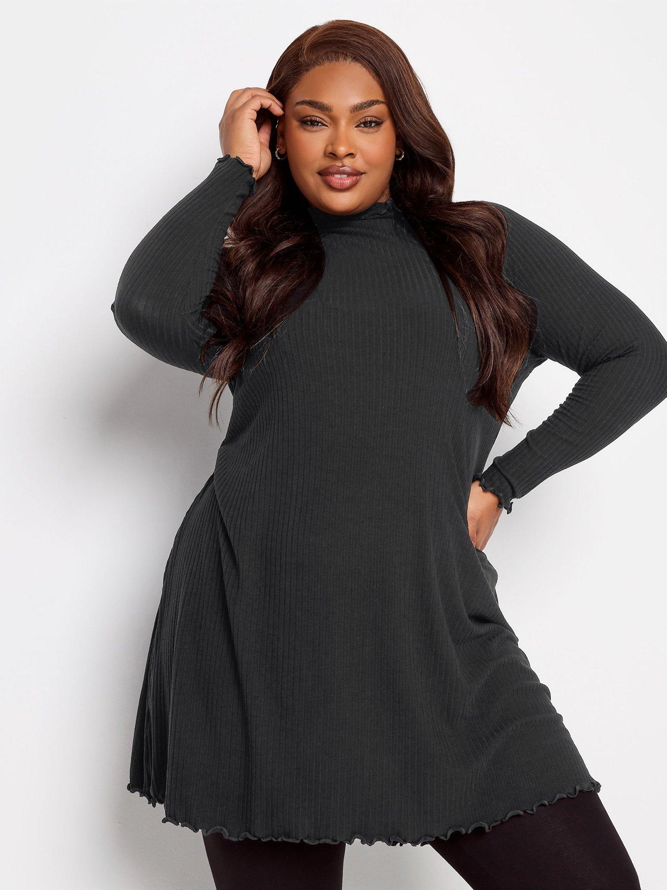 undefined Lettuce Edge Ls Tunic. Black