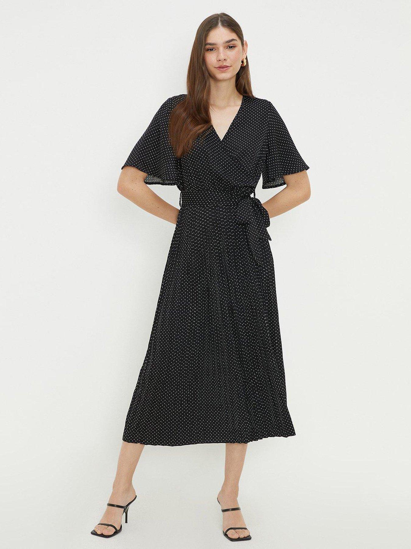 Dorothy perkins clearance pleated midi dress