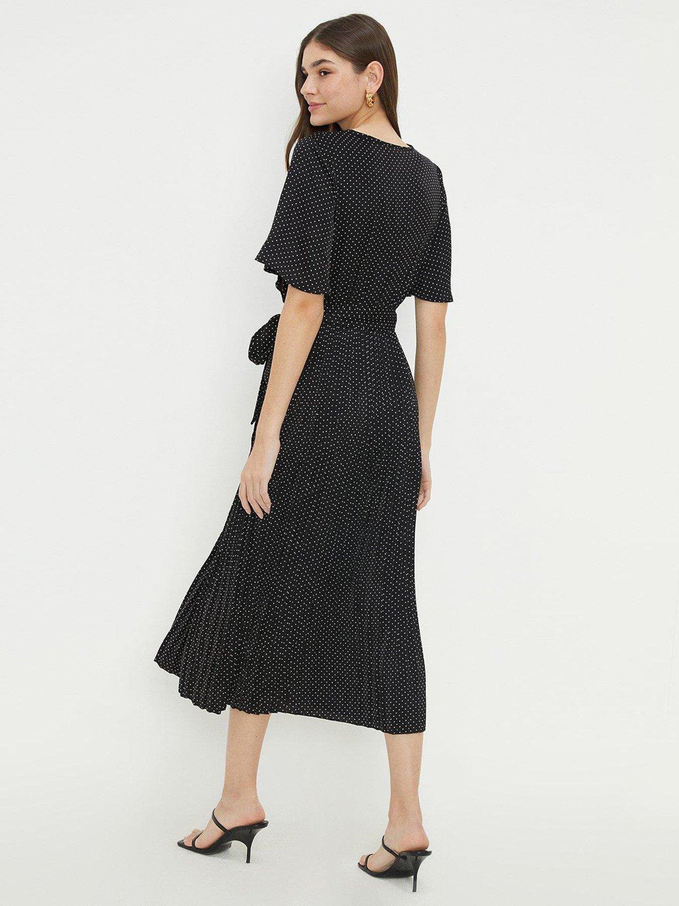 Pleated dress dorothy clearance perkins