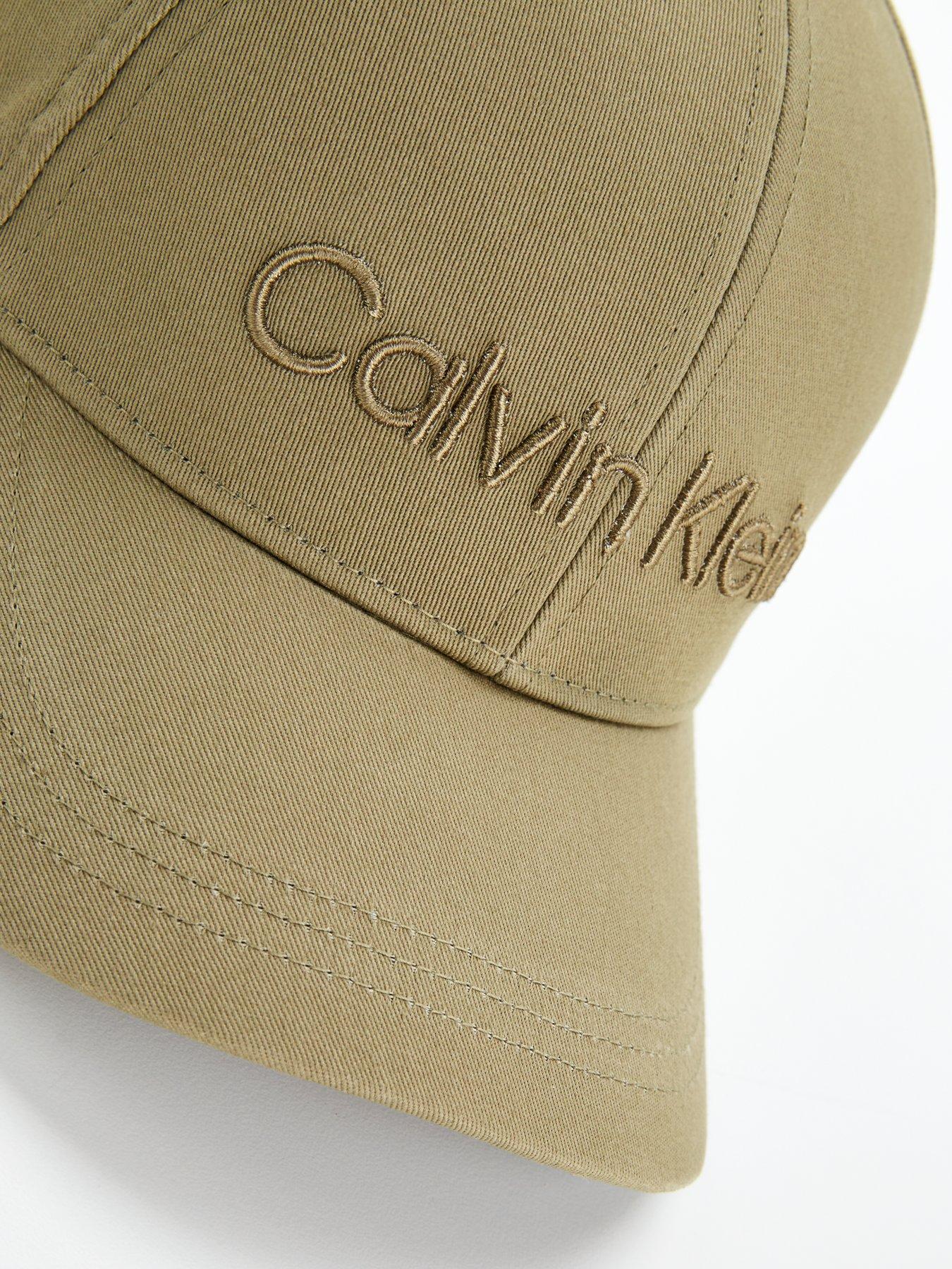 Calvin Klein Embroidered Logo Cap - Light Khaki