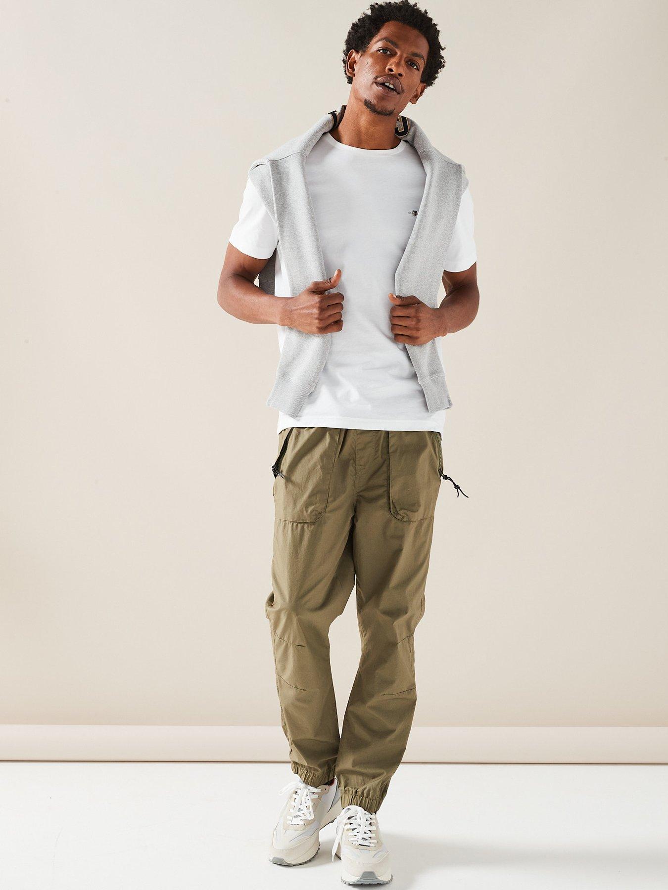  image of gant-reg-shield-shortsleeve-t-shirt-white