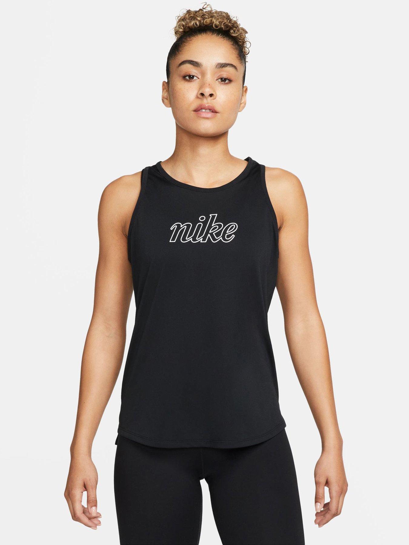 Nike, Dri-FIT One Tank - Black