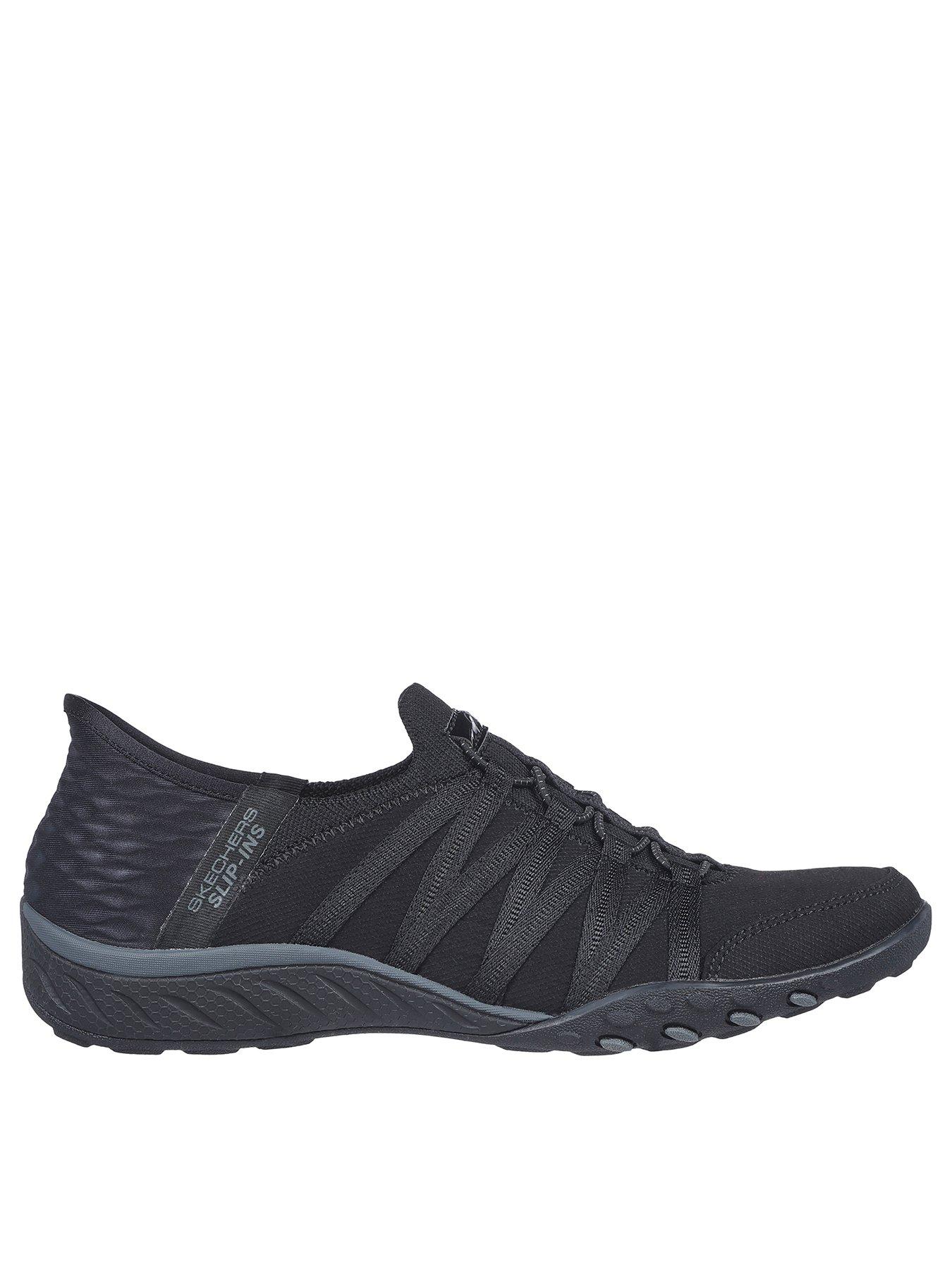 Skechers Summits Slip Resistant Athletic Hands Free Slip - Ins - Black