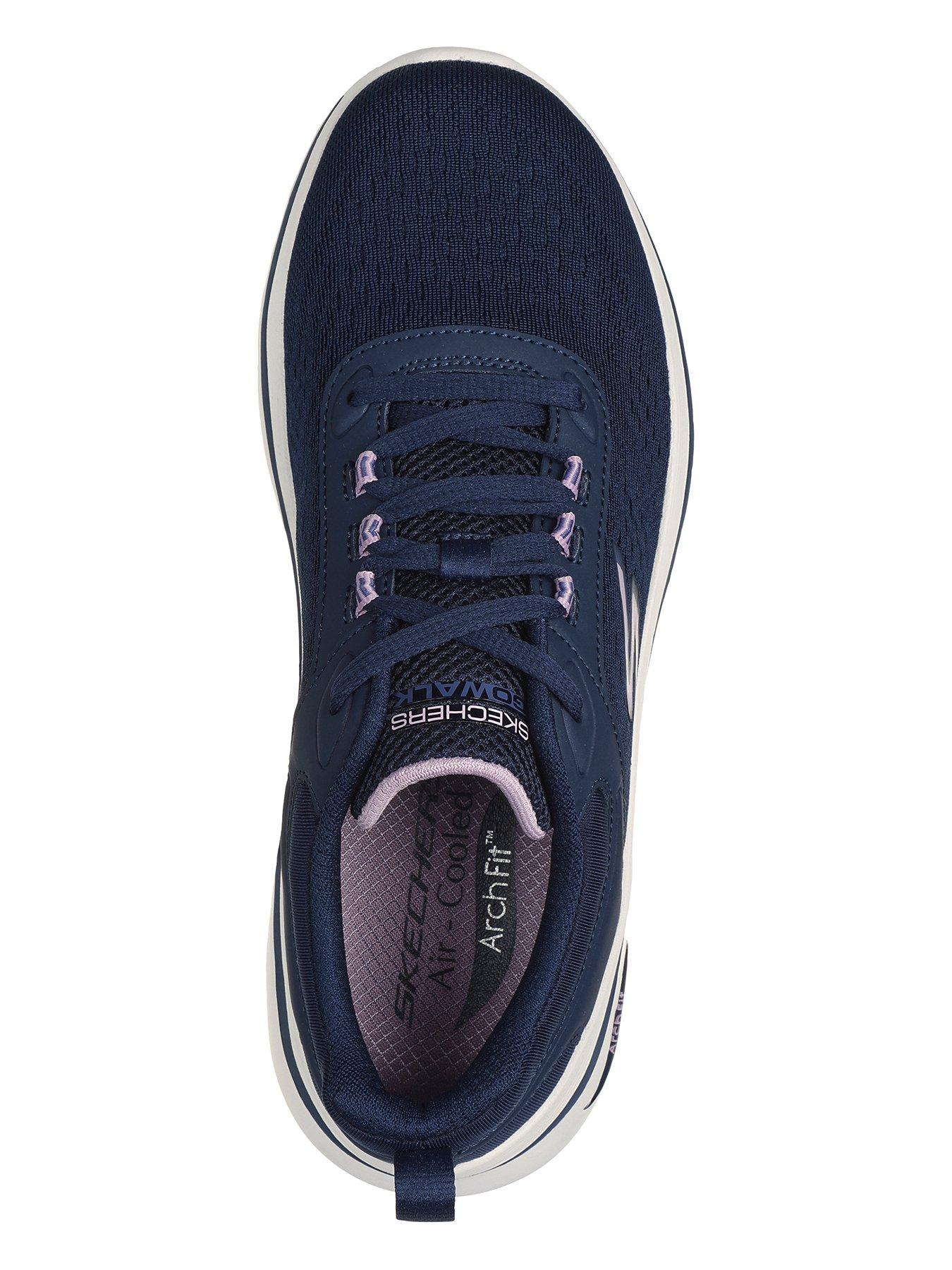 Skechers lace up azul online