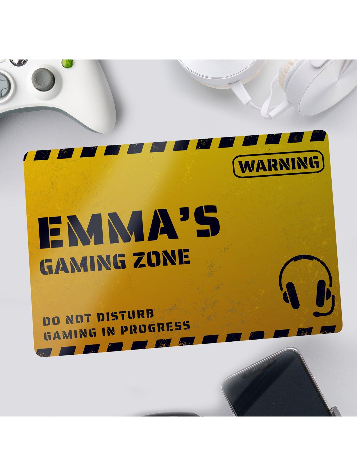  image of the-personalised-memento-company-personalised-metal-gaming-sign