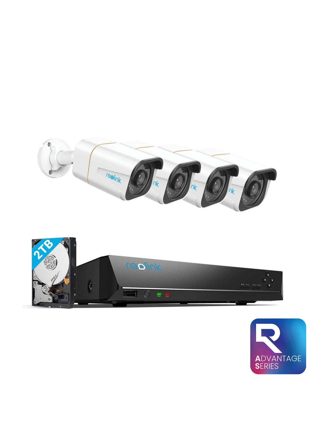 undefined 4K+ UHD NVR PoE AI 8ch 4x Bullet Kit 2TB