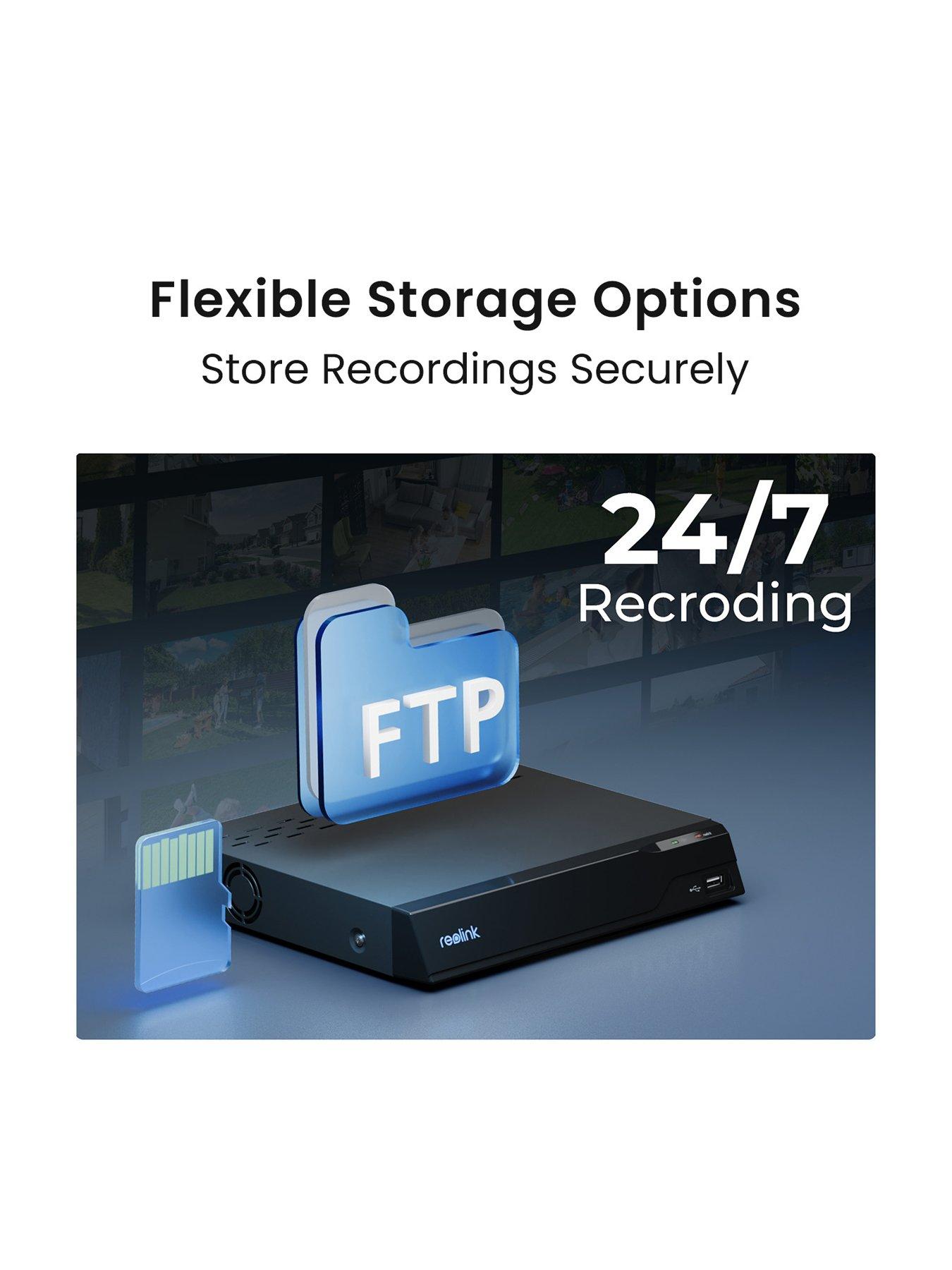 Image 4 of 7 of Reolink 4K Dual-Lens Outdoor Camera, 2.4/5Ghz Wi-Fi, Auto-Zoom Tracking, Pan&amp;Tilt, Night Vision Trackmix Series W760+64GB SD Card