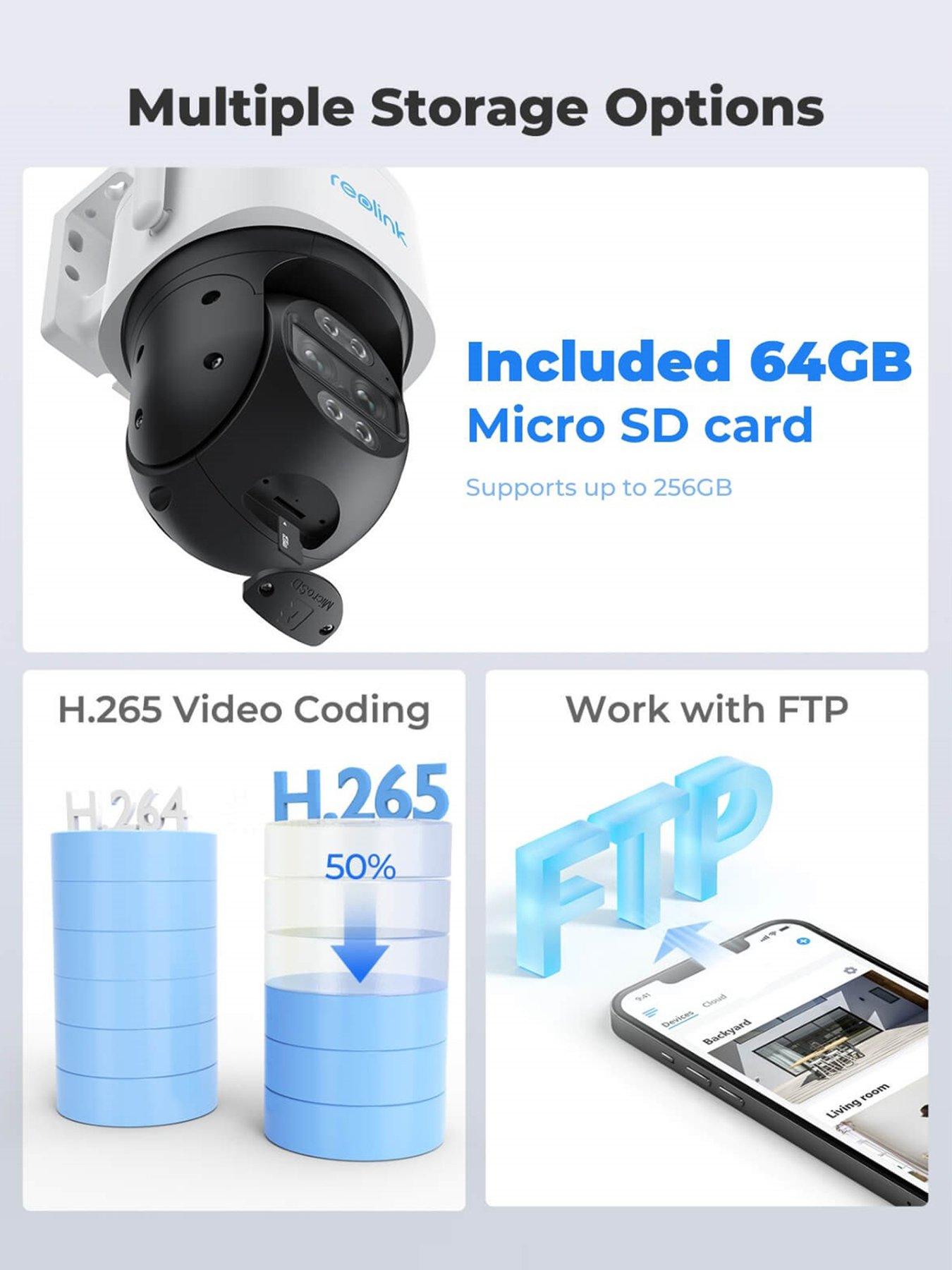  image of reolink-4k-trackmix-auto-ptz-mains-wifi-ai-64gb