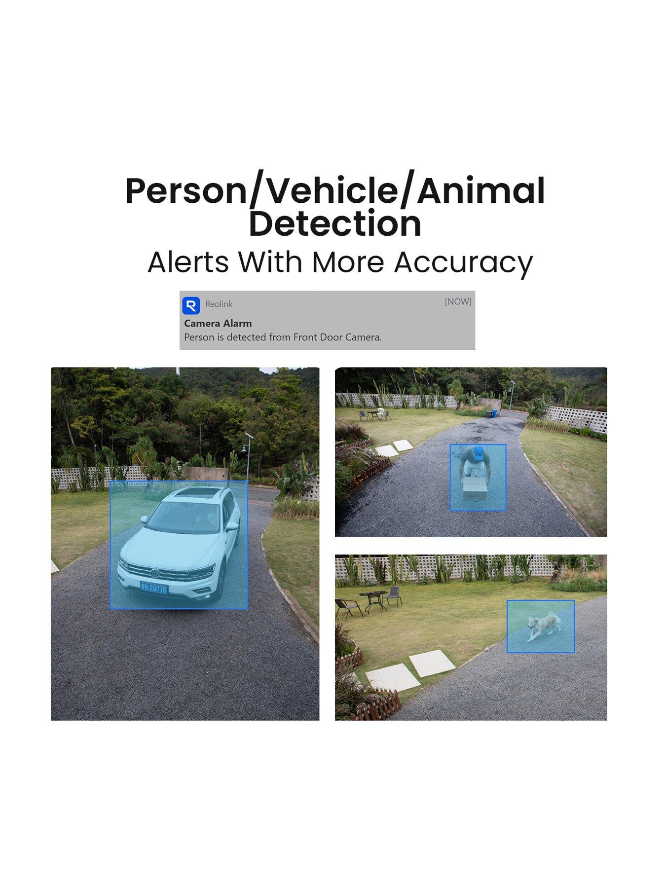 Image 7 of 7 of Reolink 4K Dual-Lens Outdoor Camera, 2.4/5Ghz Wi-Fi, Auto-Zoom Tracking, Pan&amp;Tilt, Night Vision Trackmix Series W760+64GB SD Card