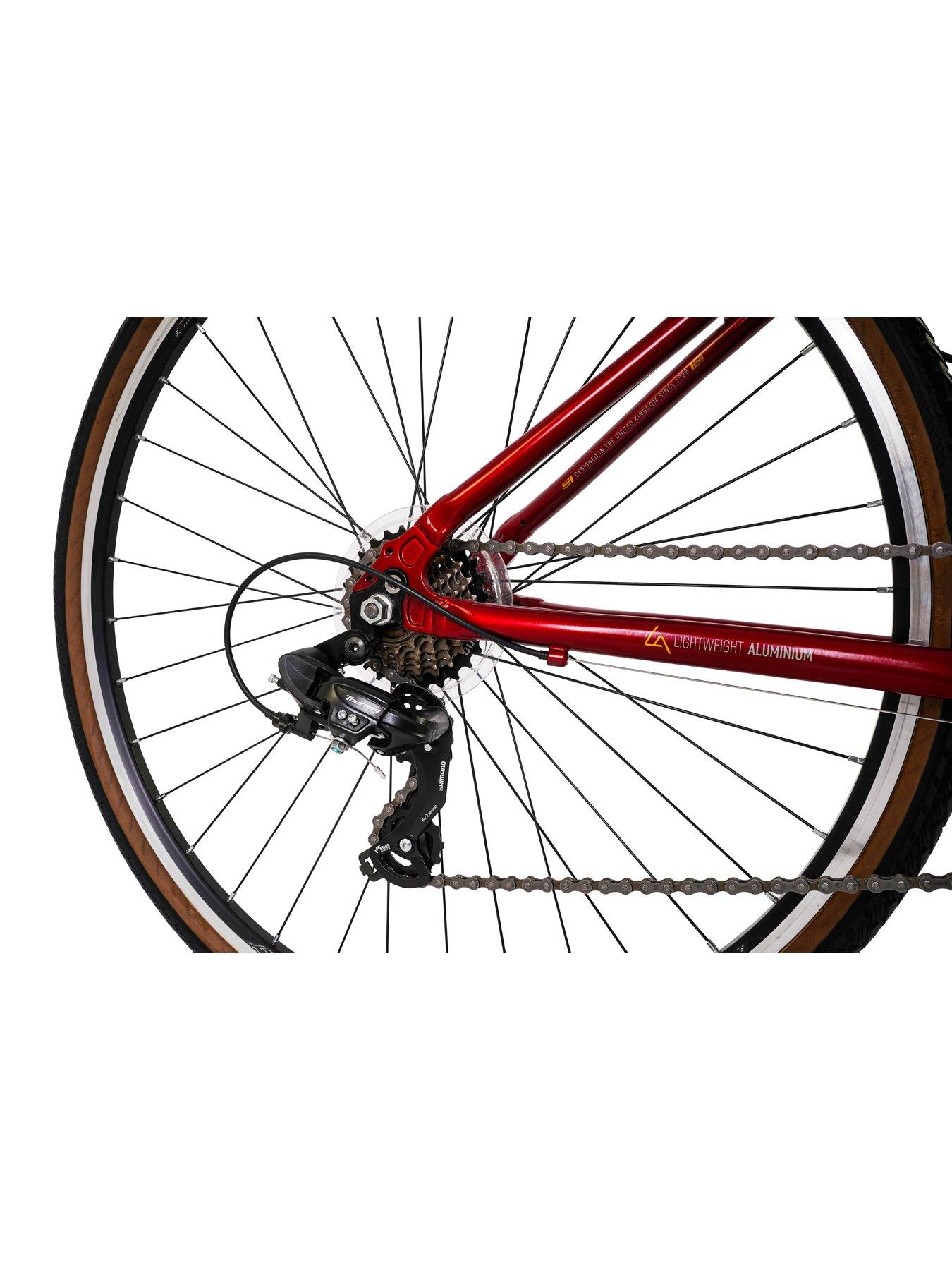  image of claud-butler-explorer-20-low-step-18inch-hybrid-bike