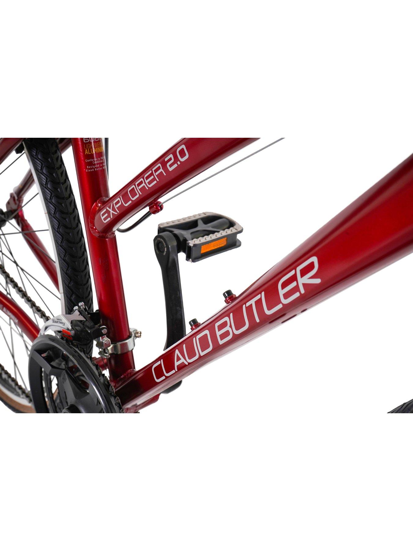  image of claud-butler-explorer-20-low-step-18inch-hybrid-bike