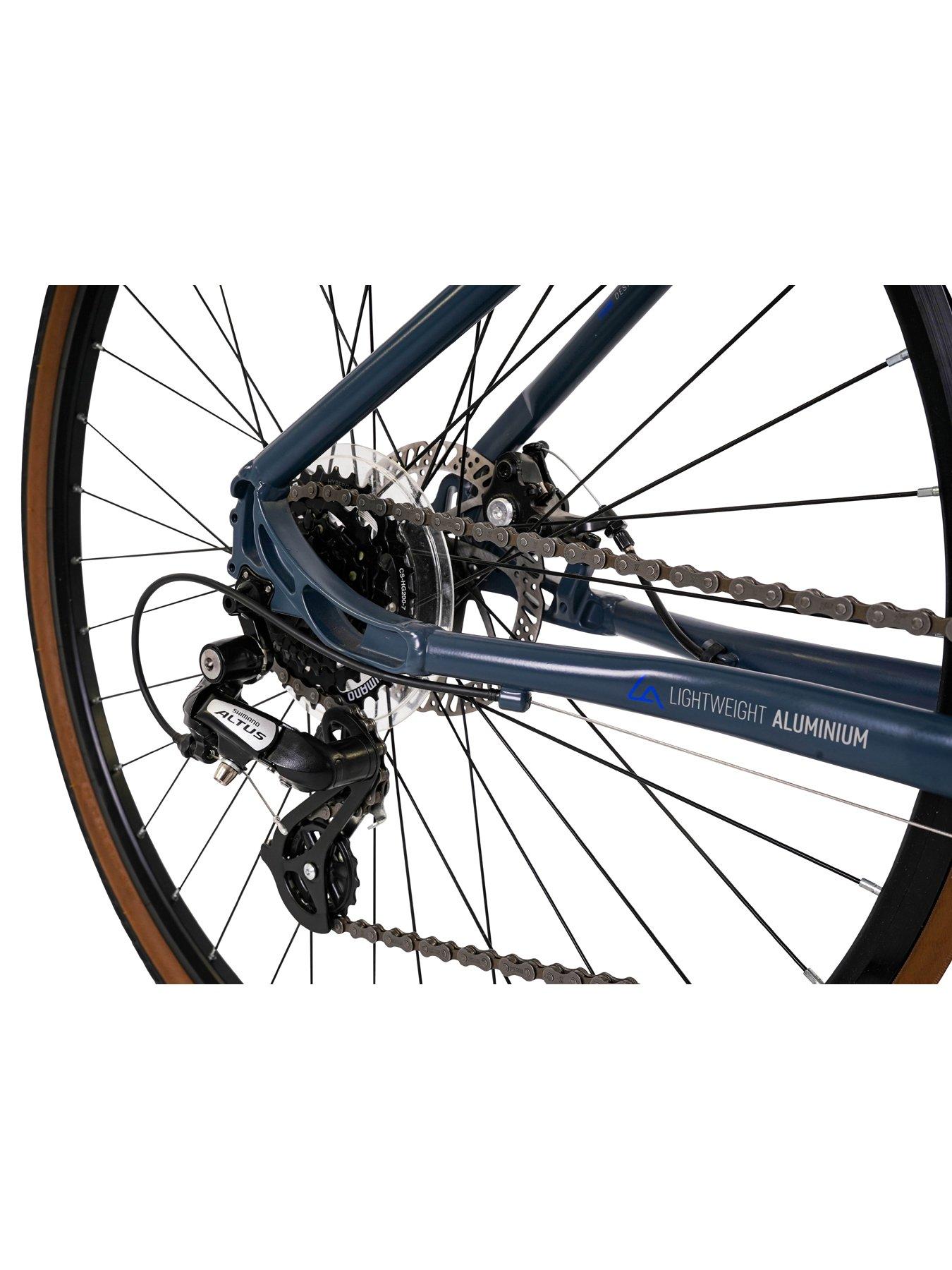  image of claud-butler-explorer-30-low-step-18inch-hybrid-bike