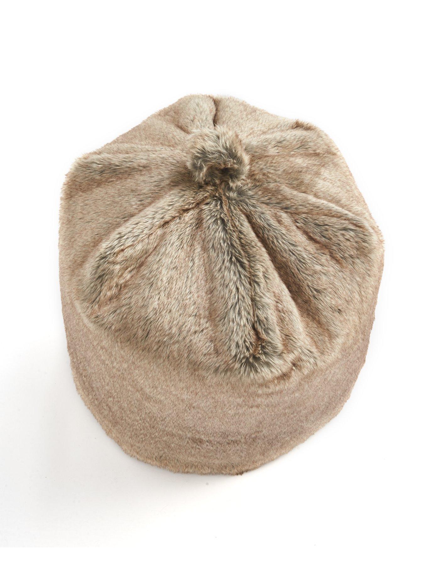  image of bear-faux-fur-beanbag