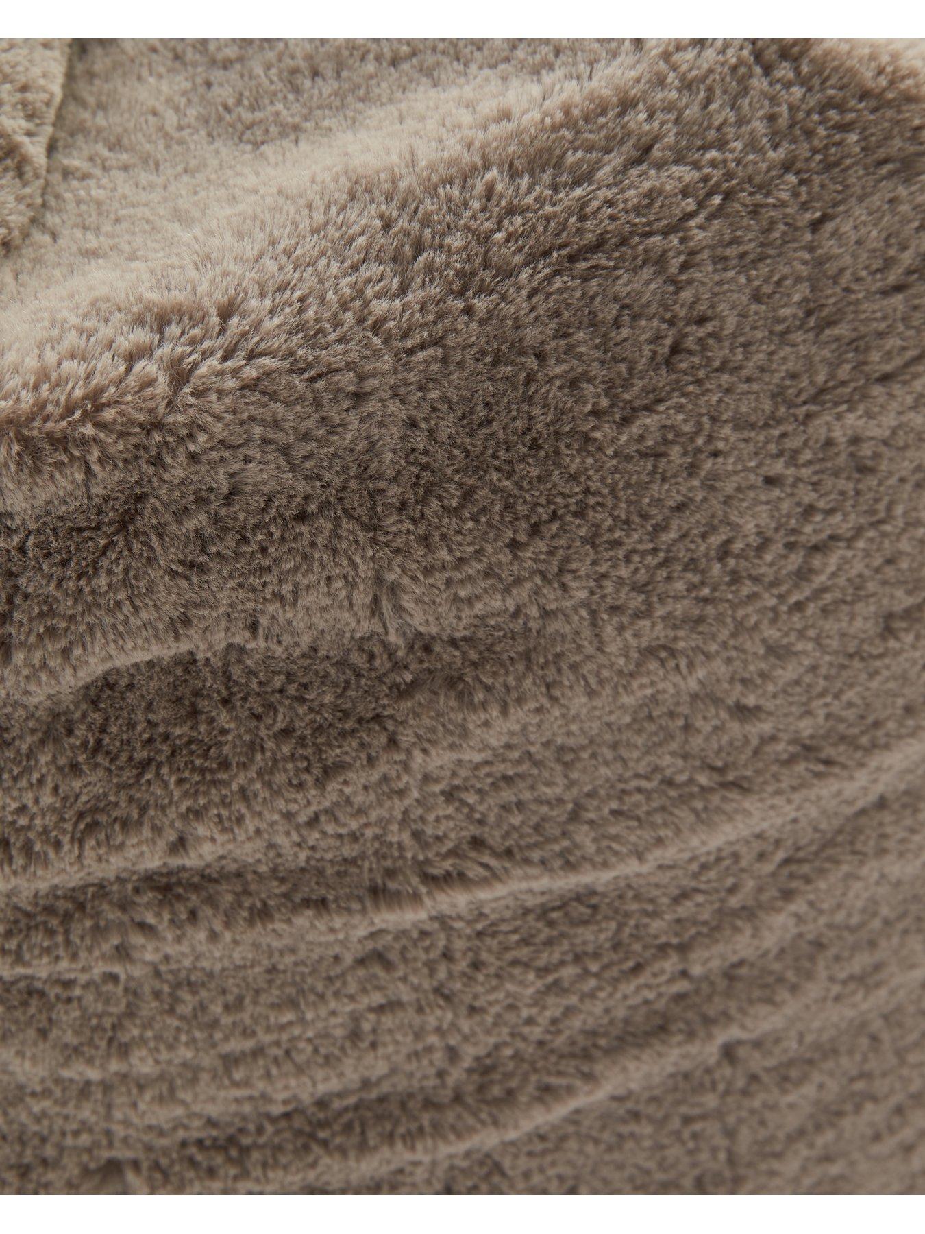  image of faux-fur-beanbag