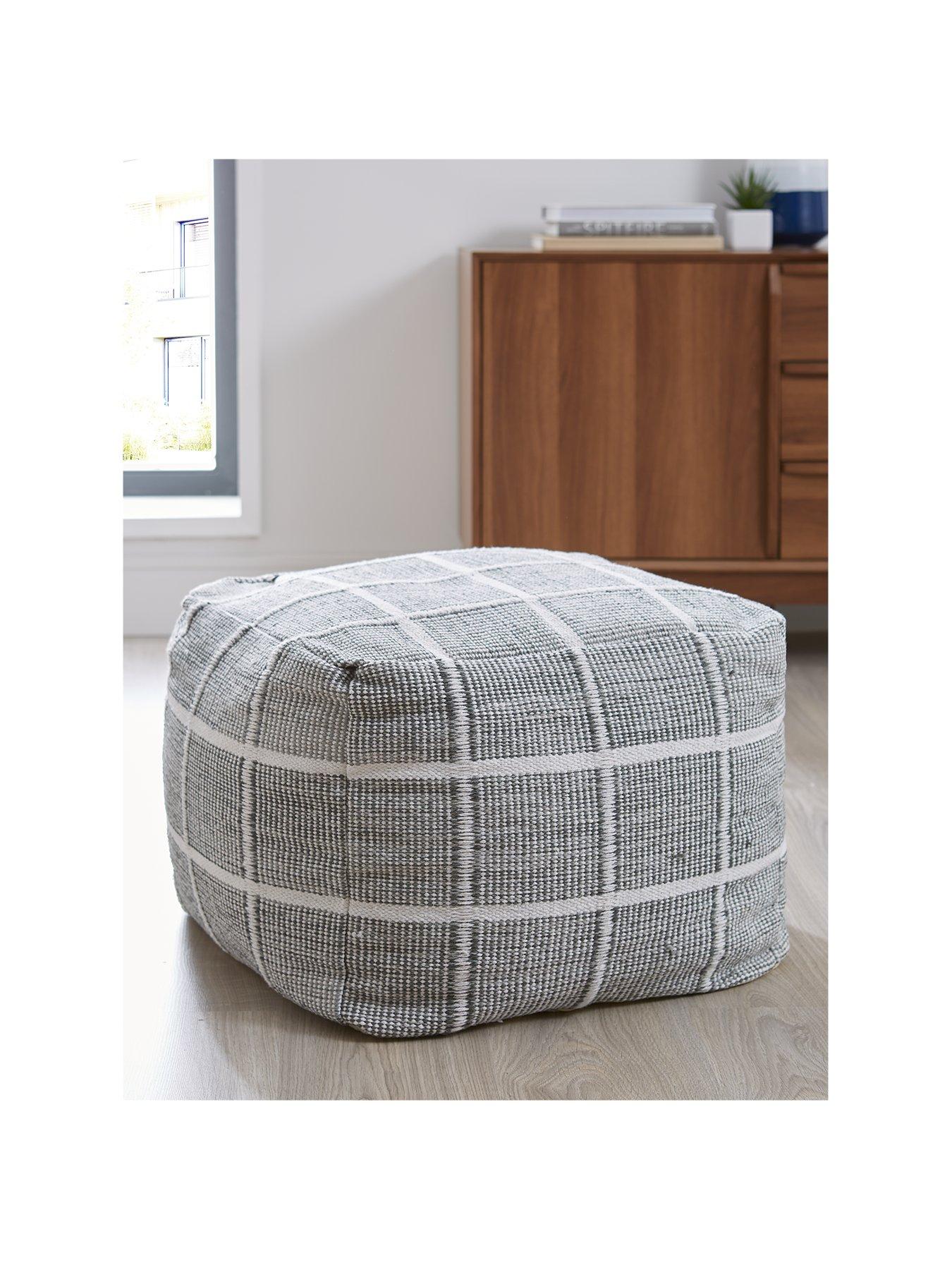  image of the-very-collection-check-footstool