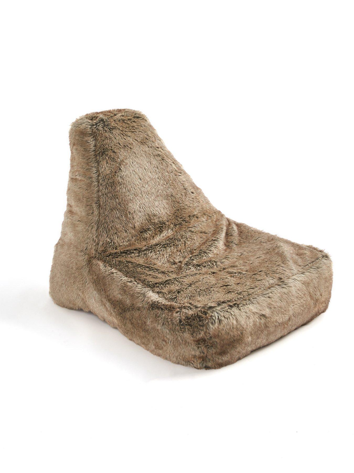 Image 2 of 4 of The Very Collection Bear Faux Fur Lounger